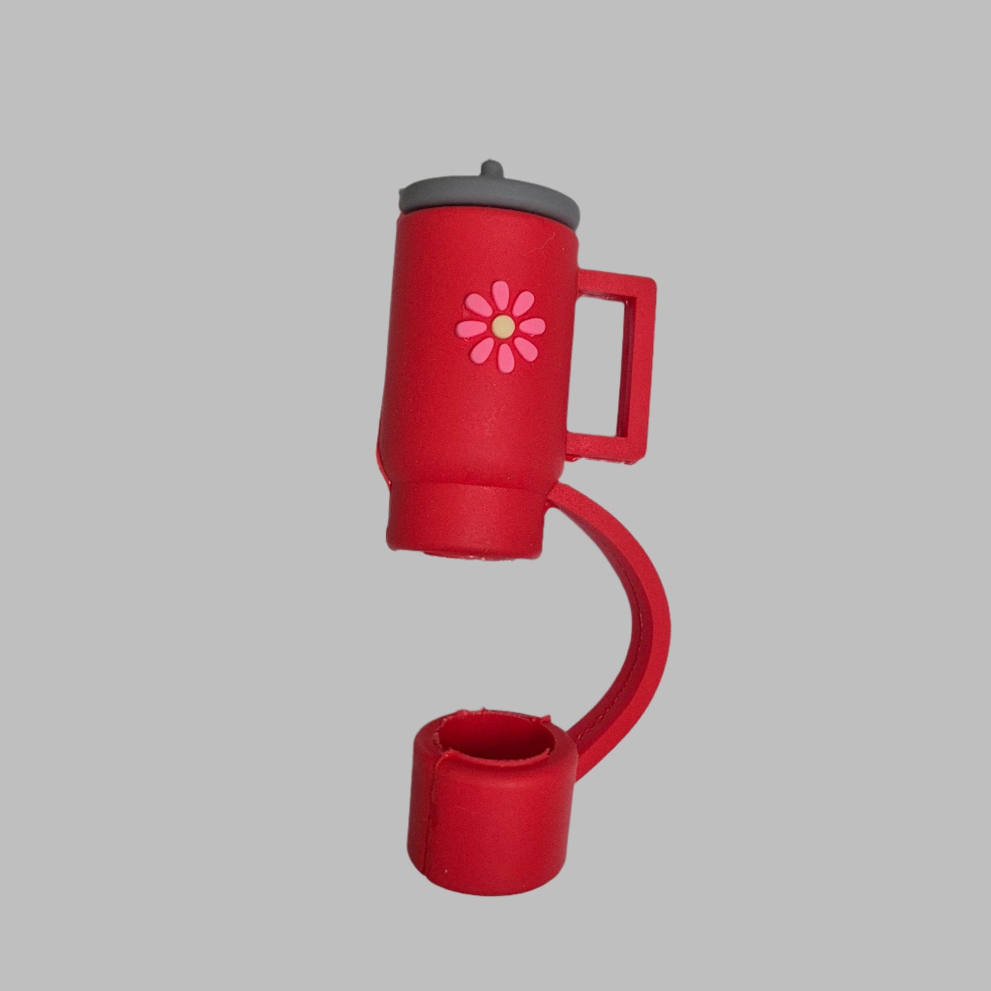 Tumbler Shaped Straw Cover with Straw (Pack of 2 pieces)