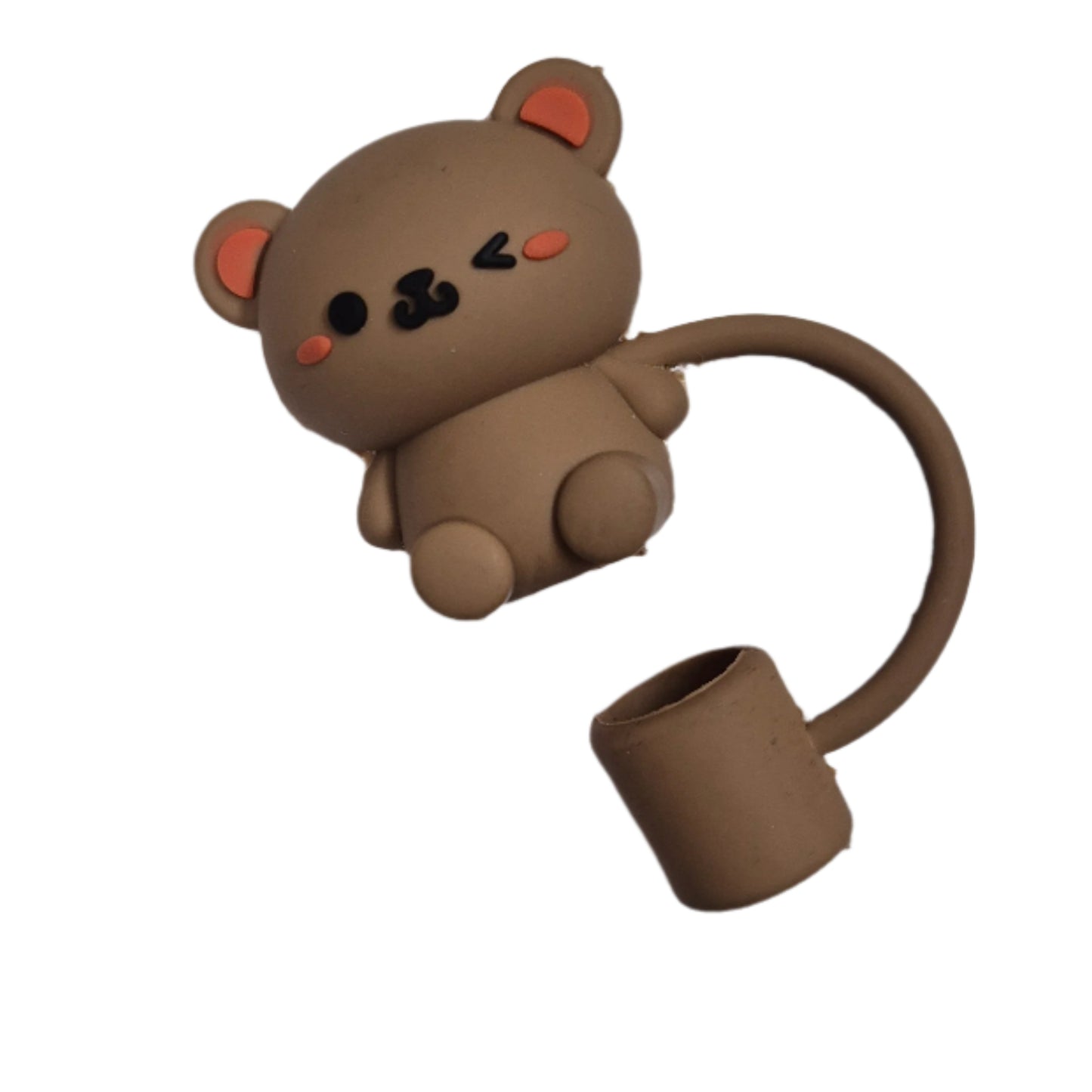 Cute Straw Cover + Straw (Pack of 2)