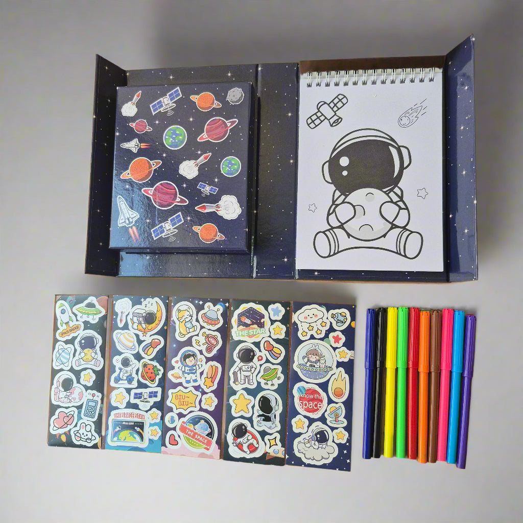 Fun Coloring Notebook Set