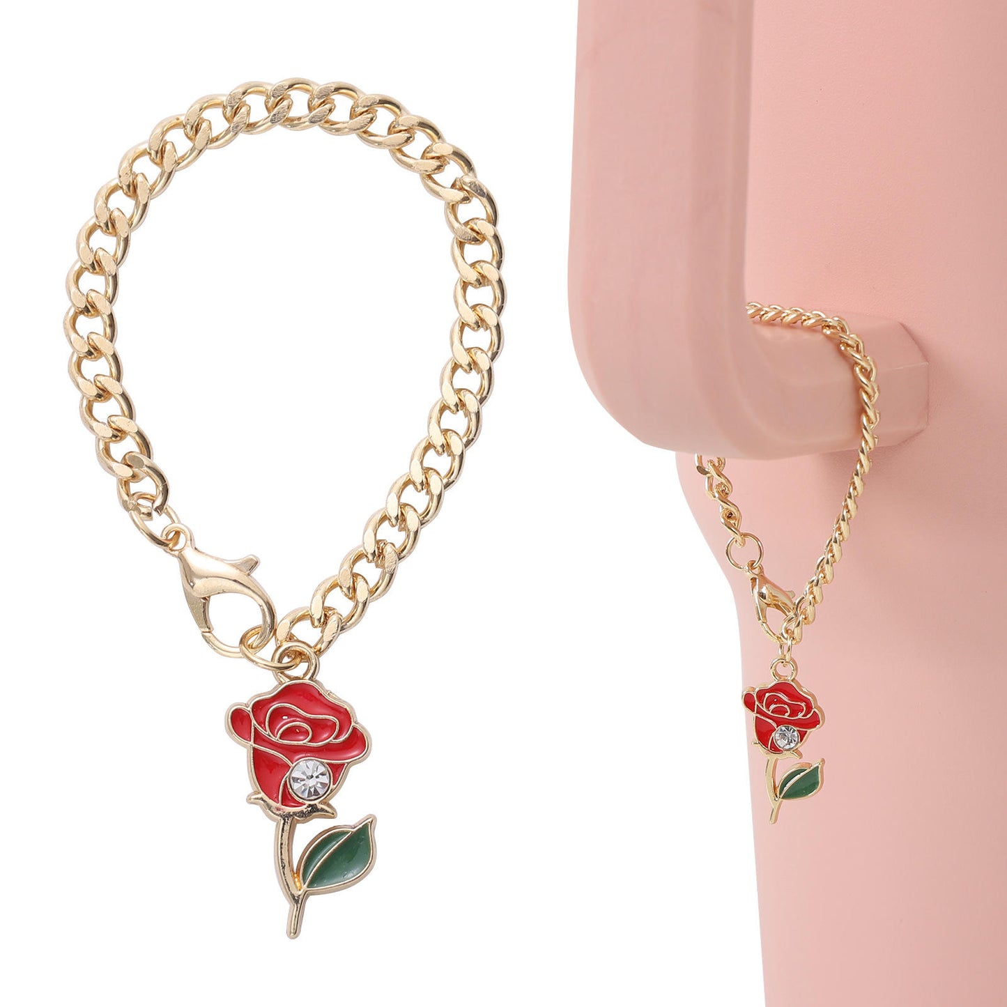 Flower Chain Charm