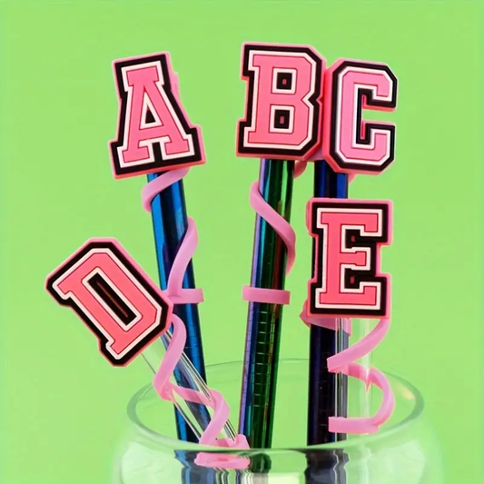 Alphabet Straw Cover