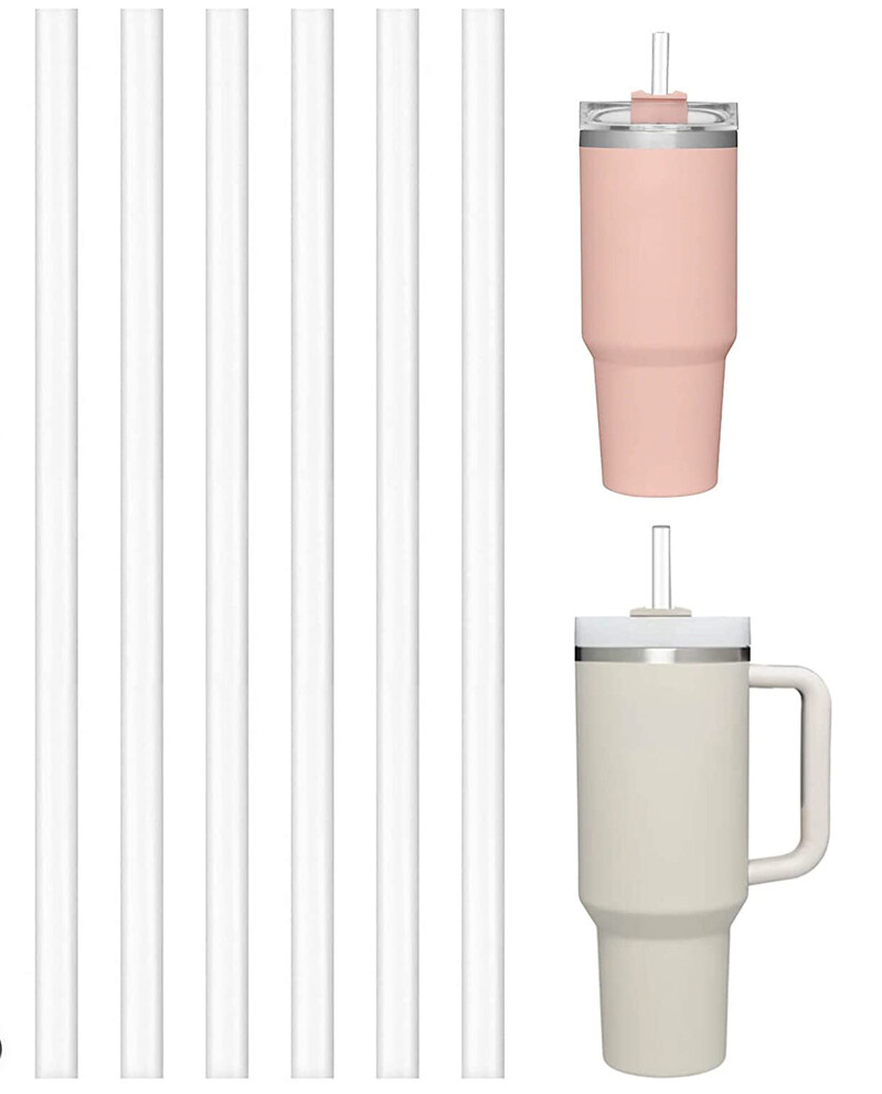 Classic Bow Shaped Straw Cover with Straw (Pack of 2 pieces)