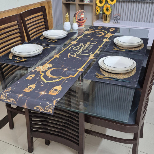 Ramadan Mubarak Table Runner