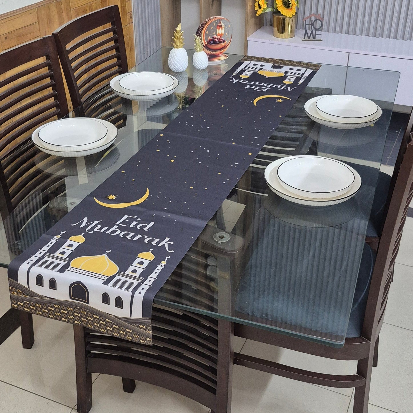 Eid Mubarak Table Runner
