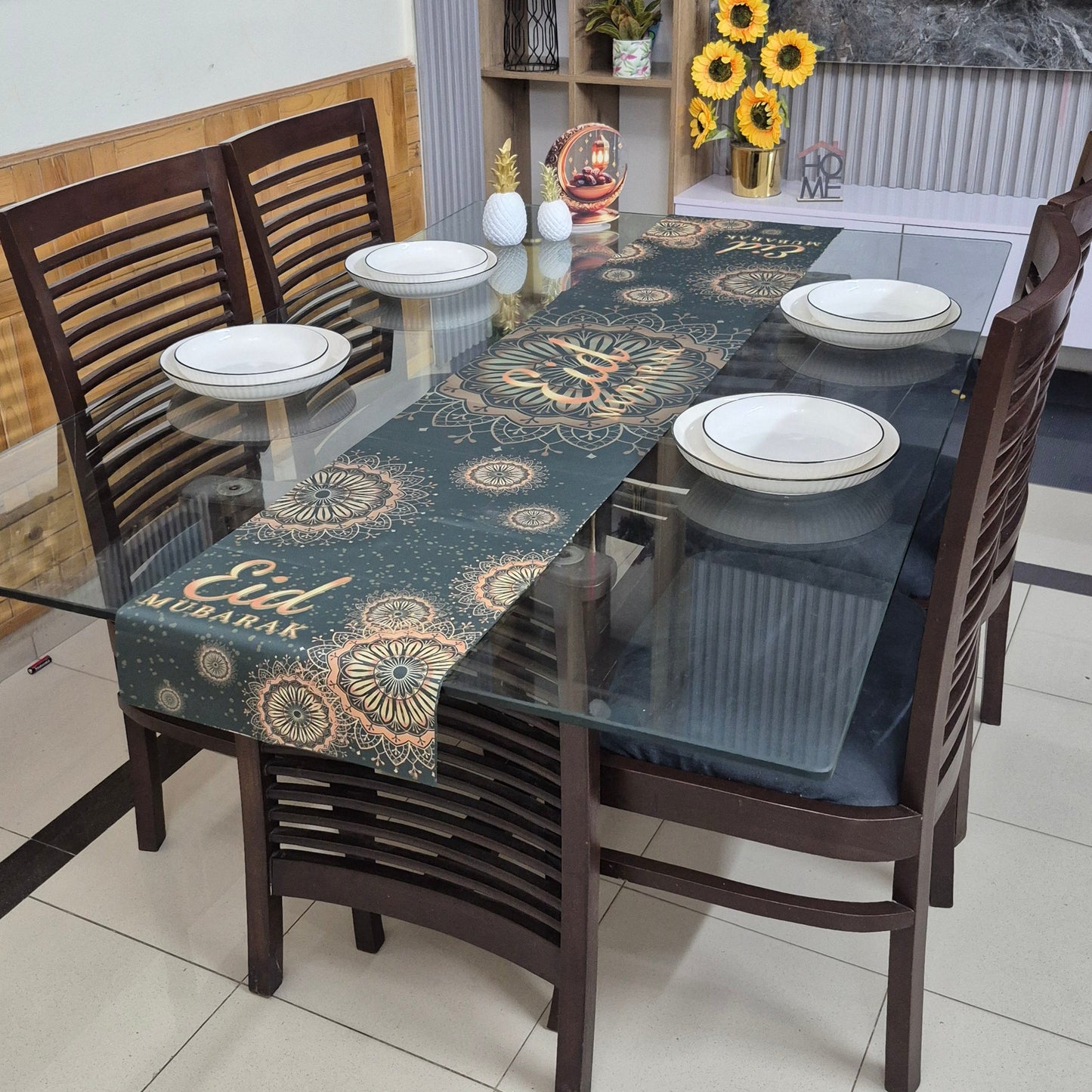Eid Mubarak Table Runner