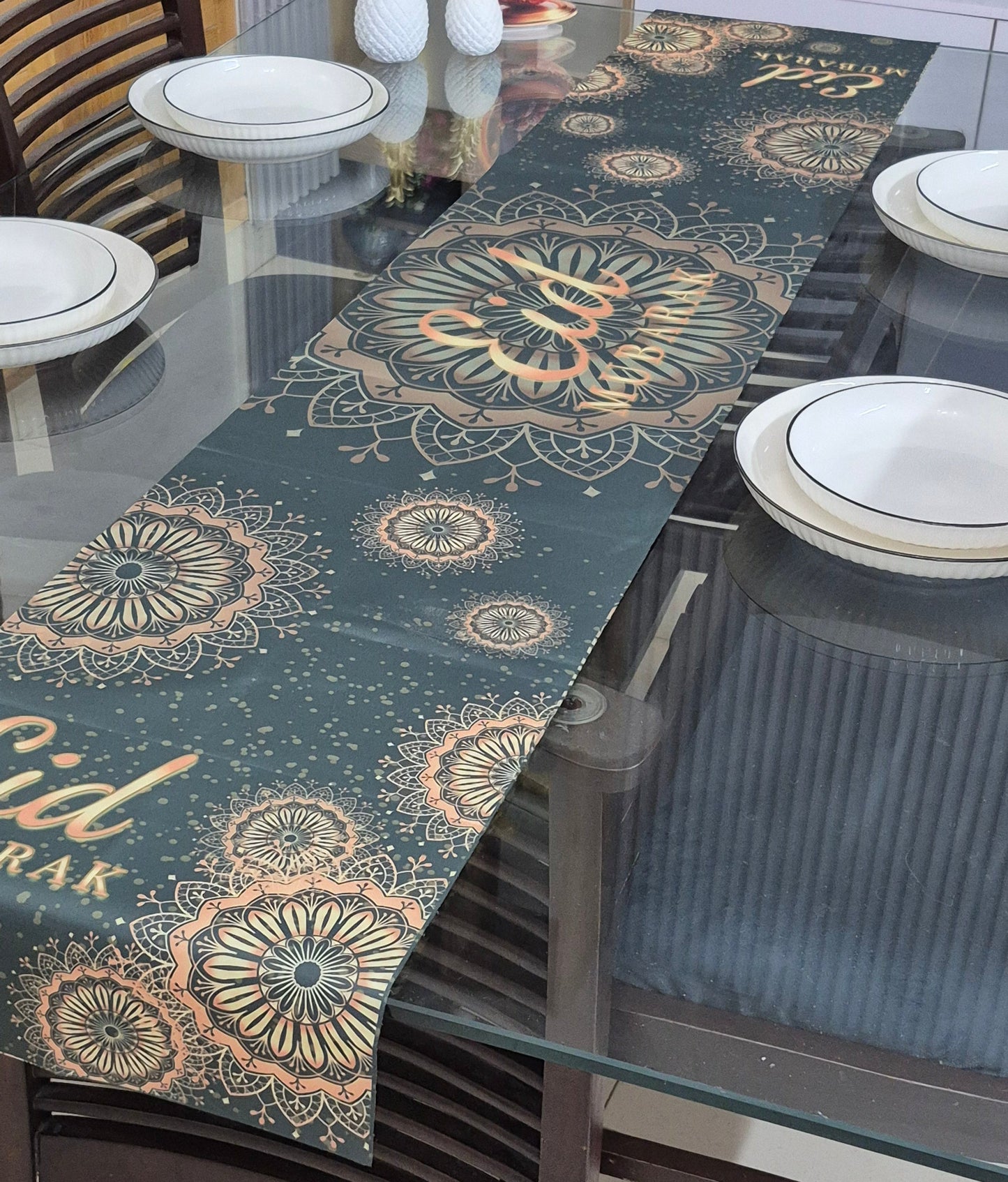 Eid Mubarak Table Runner