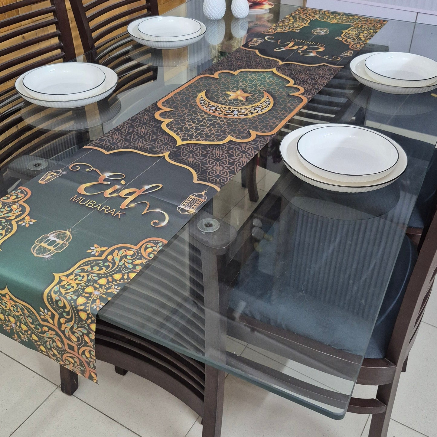 Eid Mubarak Table Runner