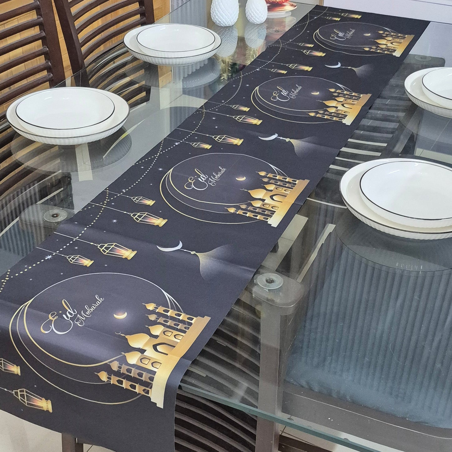 Eid Mubarak Table Runner