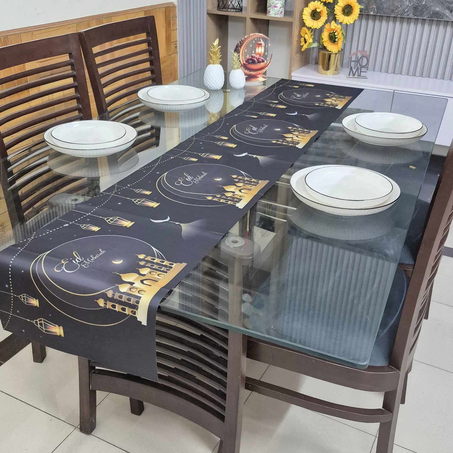 Eid Mubarak Table Runner