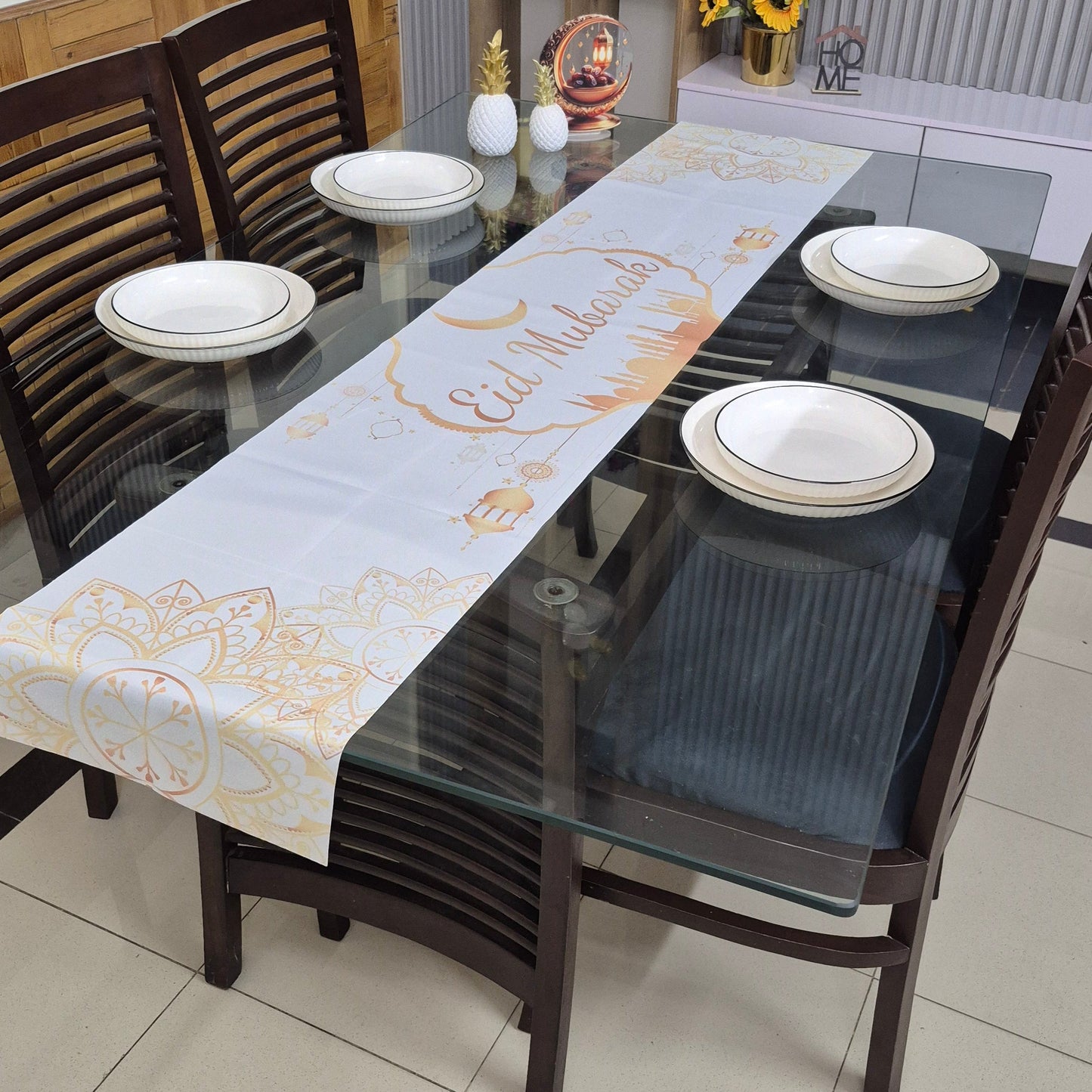 Eid Mubarak Table Runner