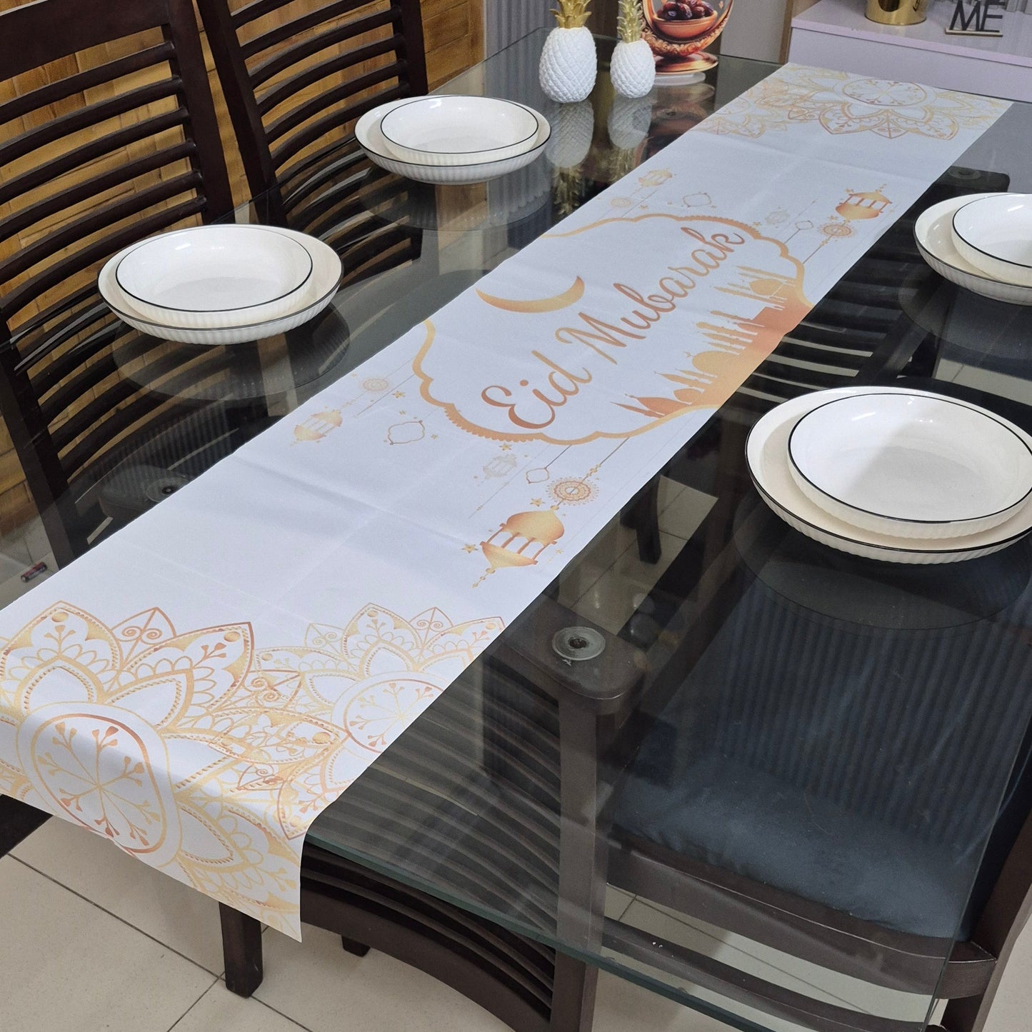 Eid Mubarak Table Runner