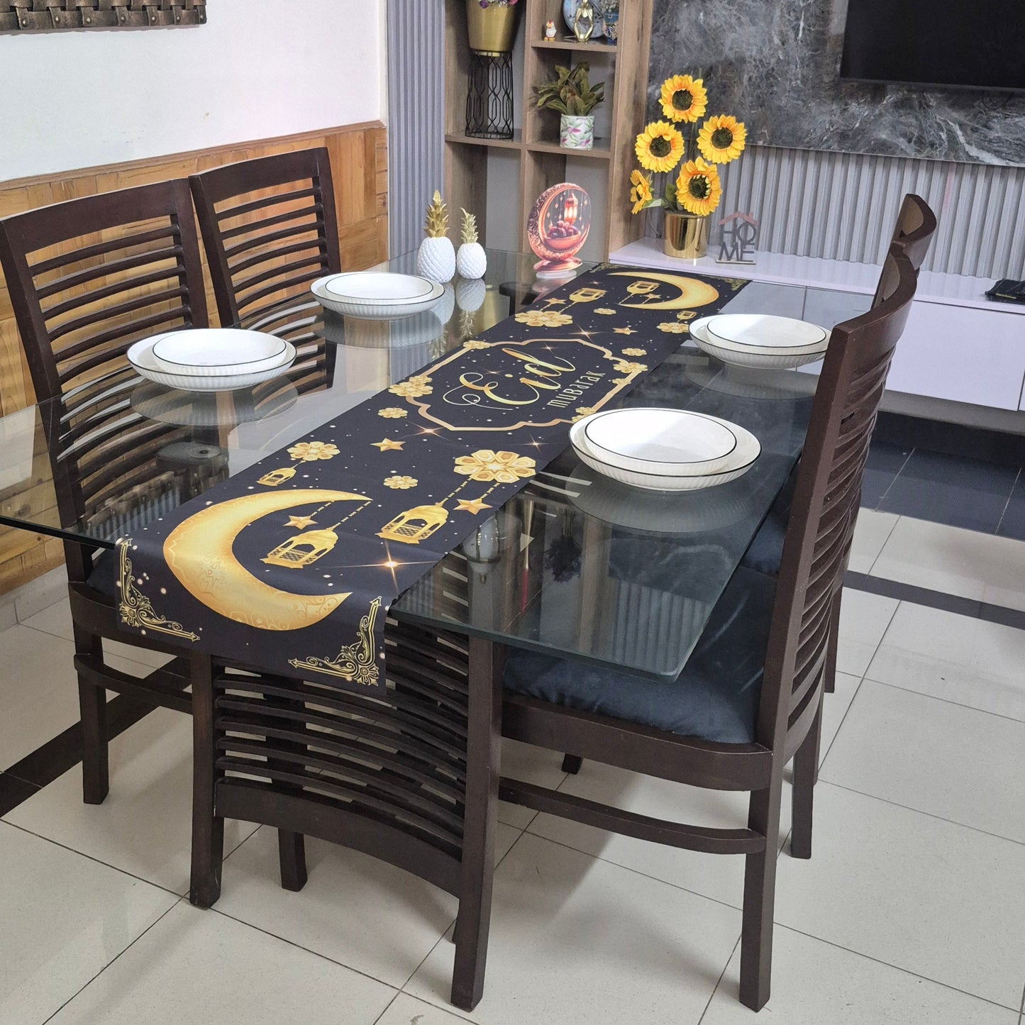 Eid Mubarak Table Runner