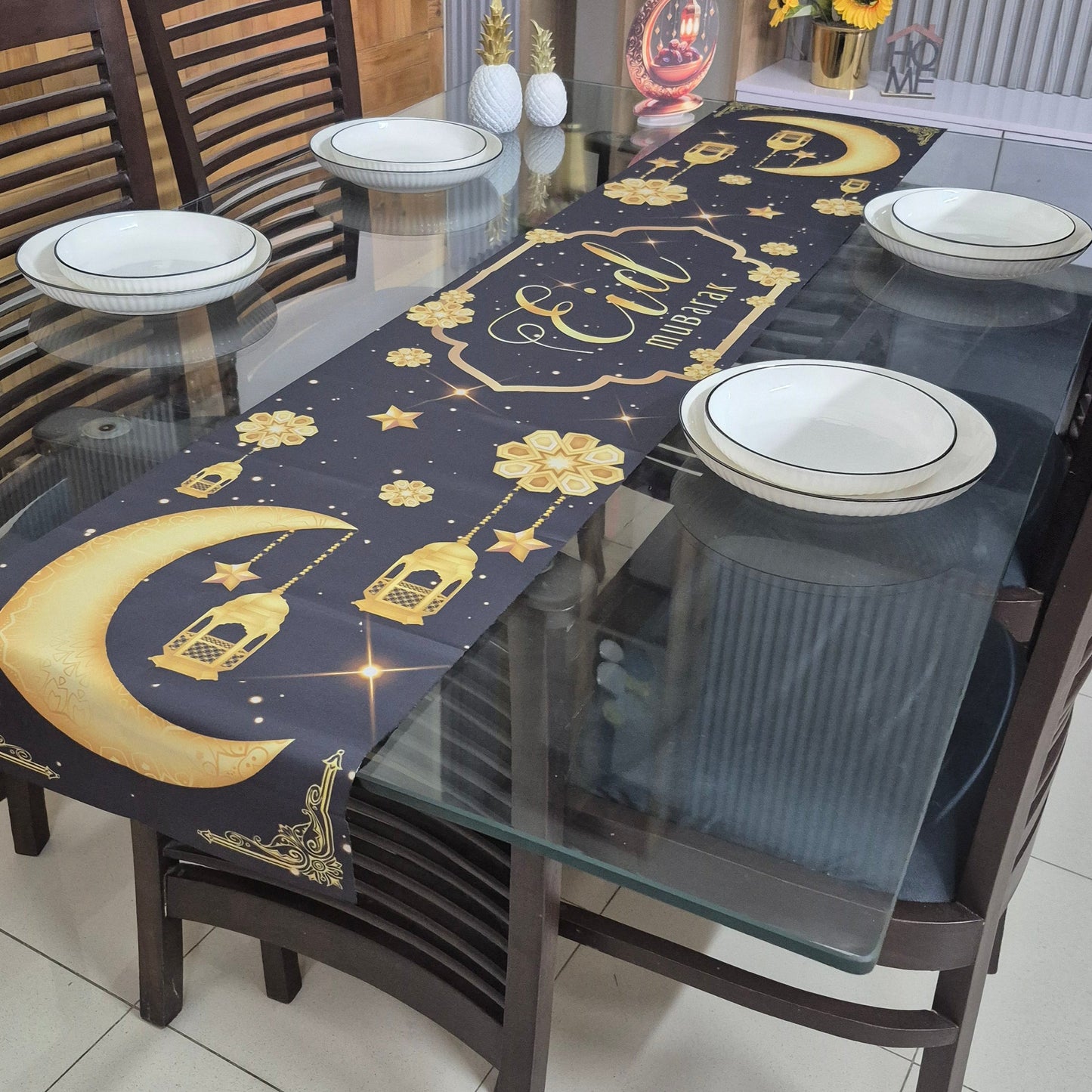 Eid Mubarak Table Runner