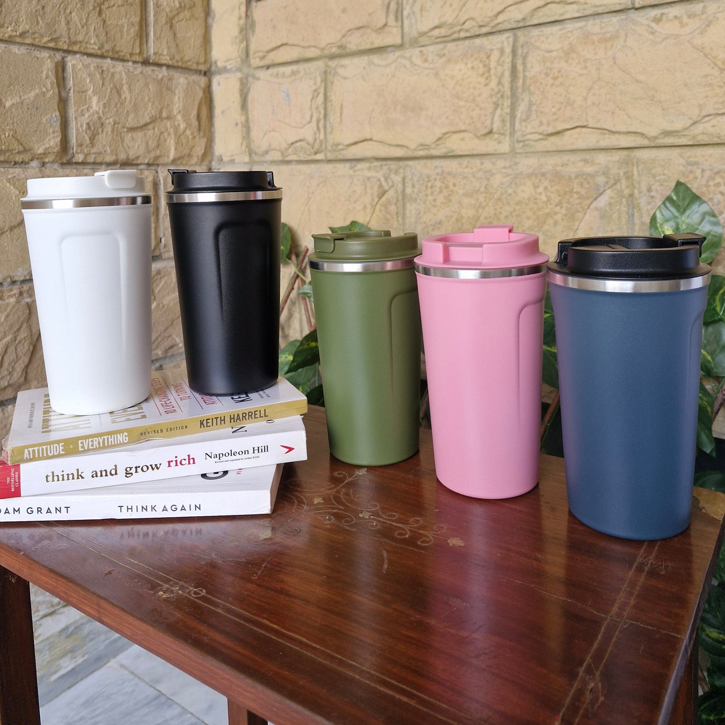 Stainless Steel Tea/Coffee Tumbler (380ml & 510ml)