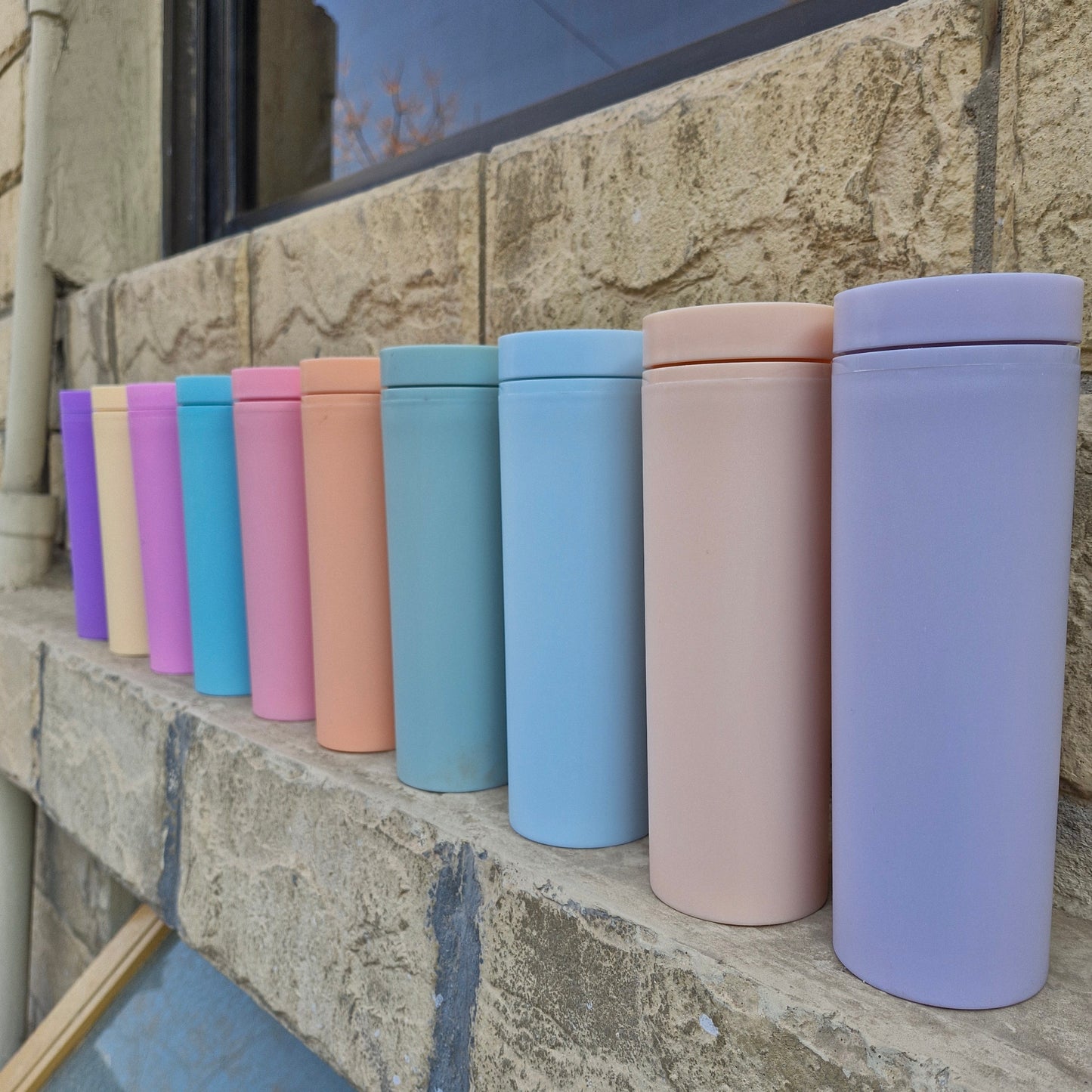 Acrylic Sipper - Double Wall BPA FREE (2 FREE Matching Straws)