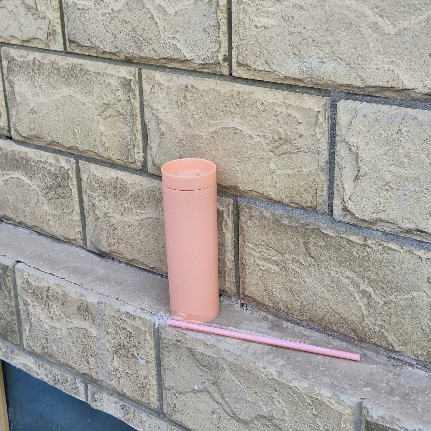 Acrylic Sipper - Double Wall BPA FREE (2 FREE Matching Straws)