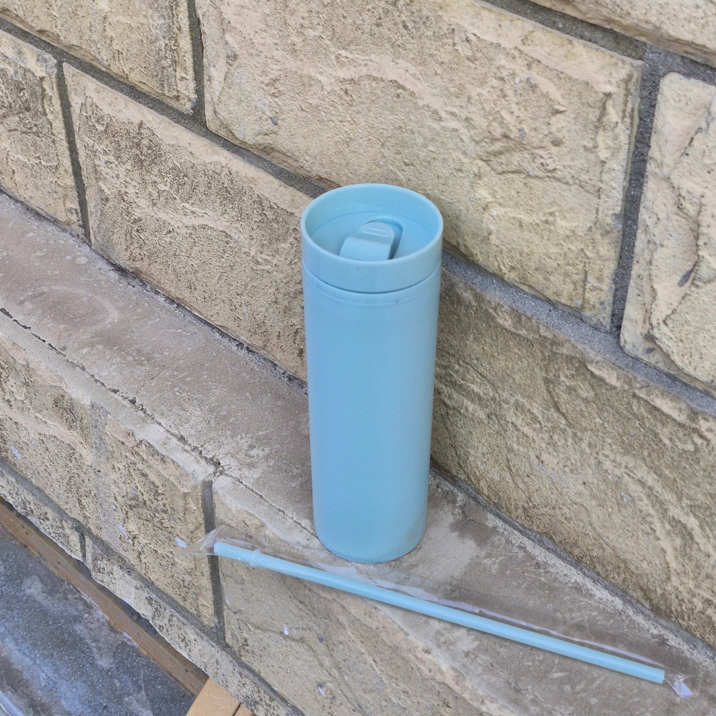 Acrylic Sipper - Double Wall BPA FREE (2 FREE Matching Straws)