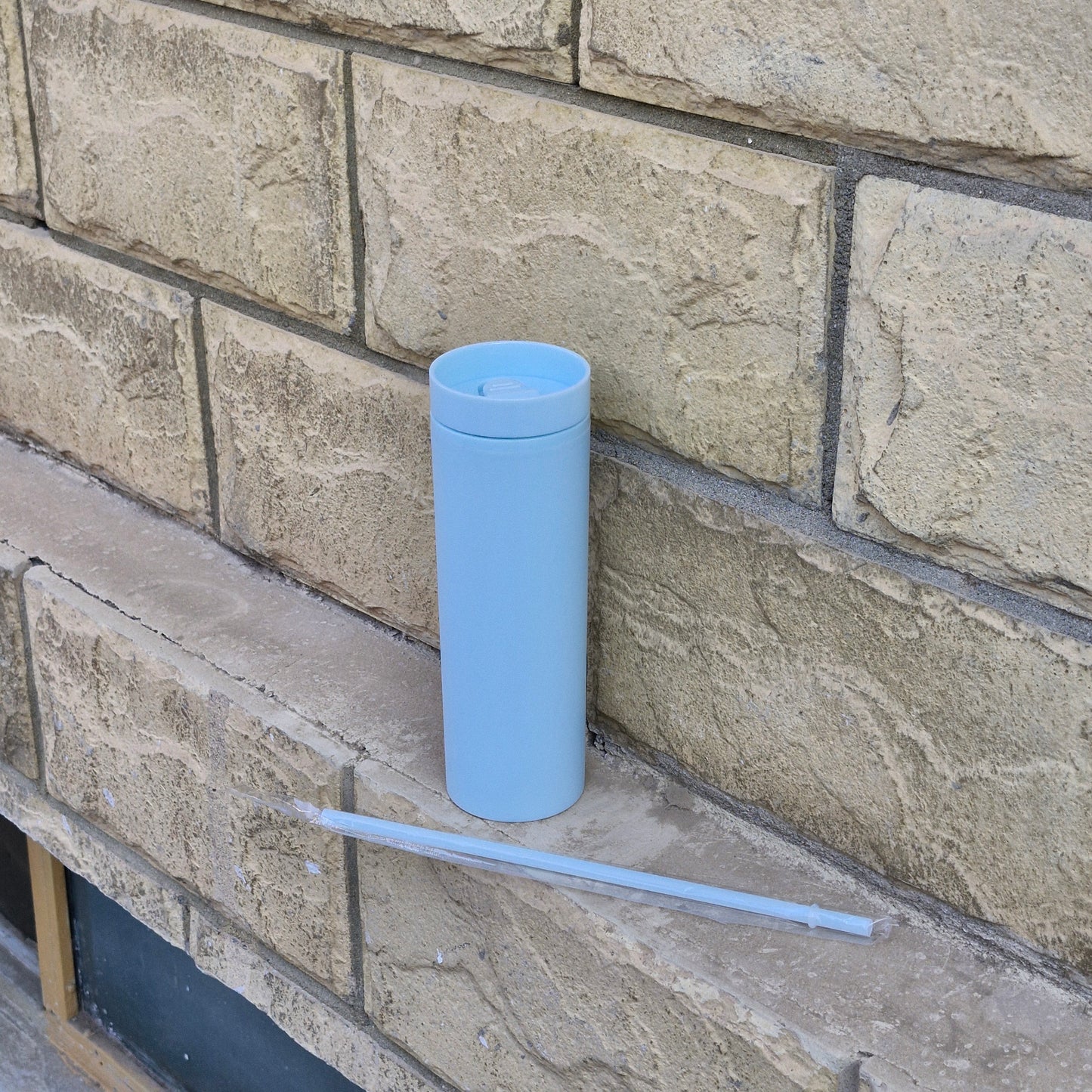 Acrylic Sipper - Double Wall BPA FREE (2 FREE Matching Straws)