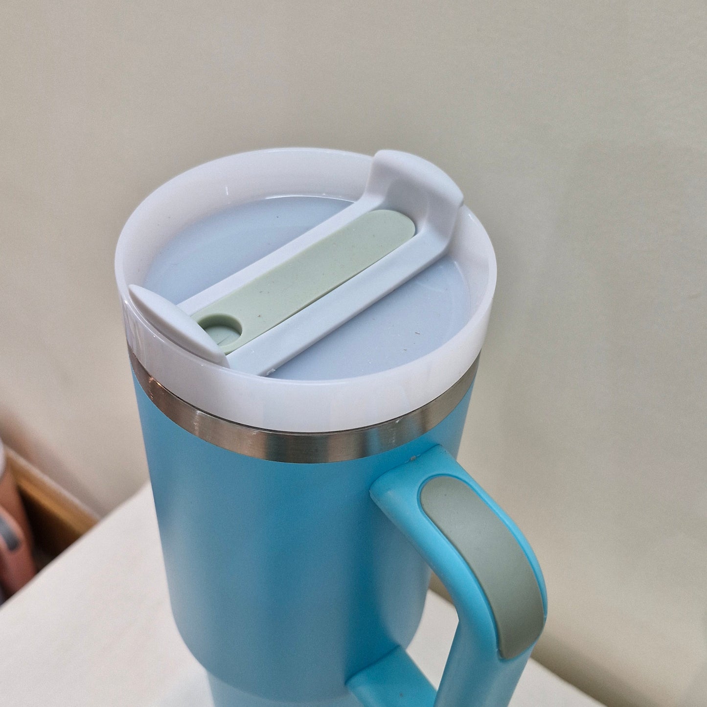 Stainless Steel Quencher Tumbler 40oz with straw