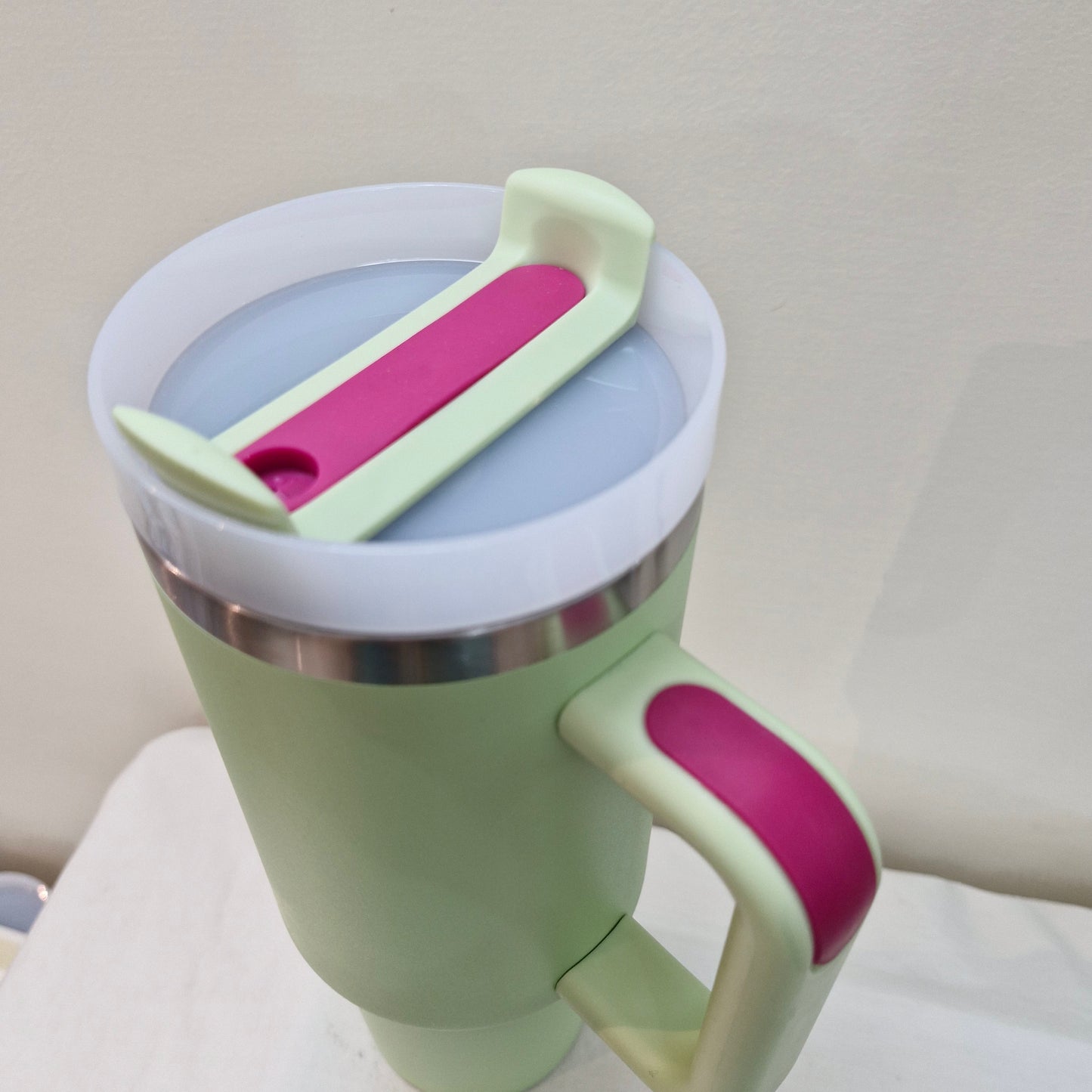 Stainless Steel Quencher Tumbler 40oz with straw
