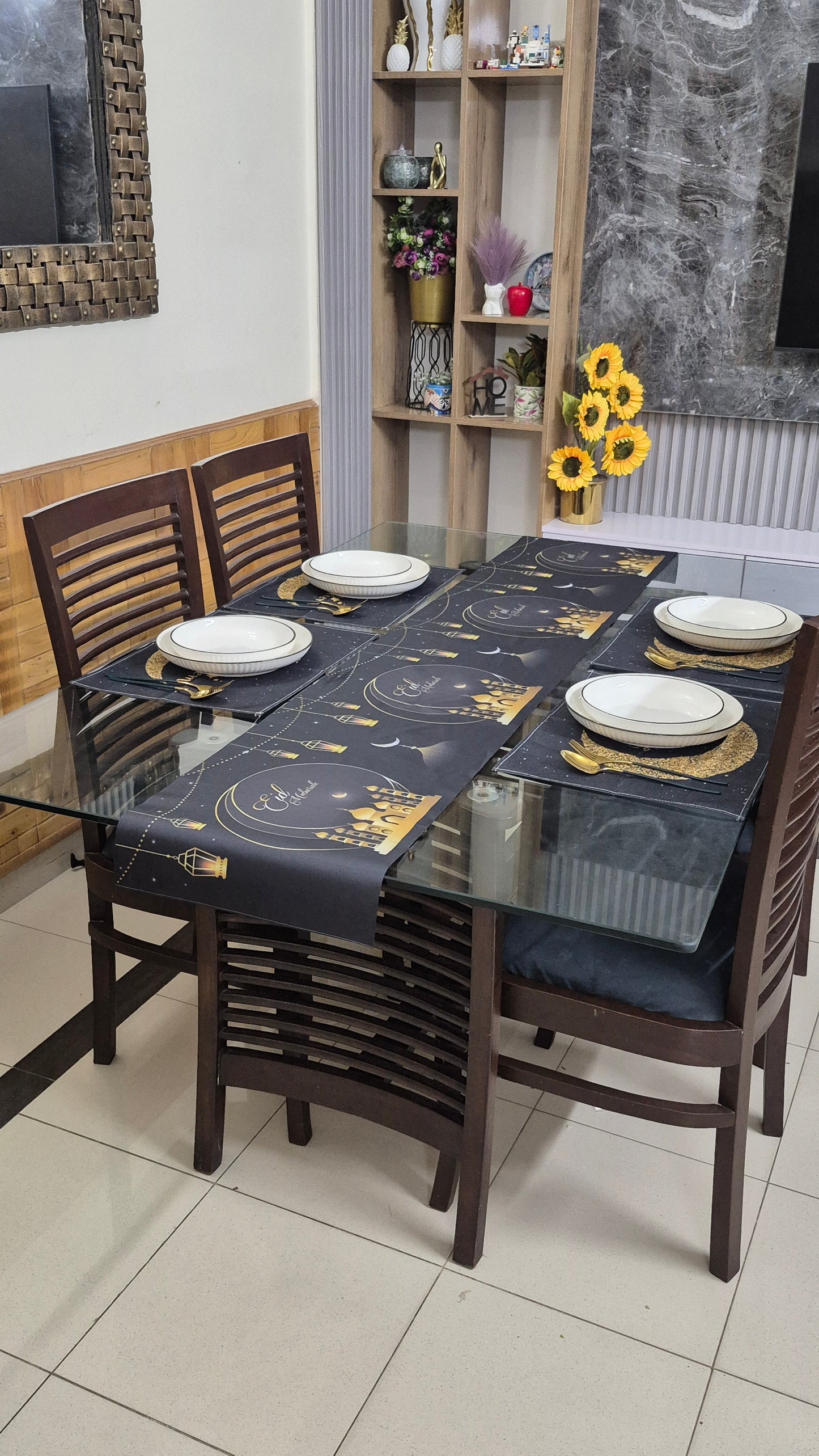 Eid Mubarak Table Runner