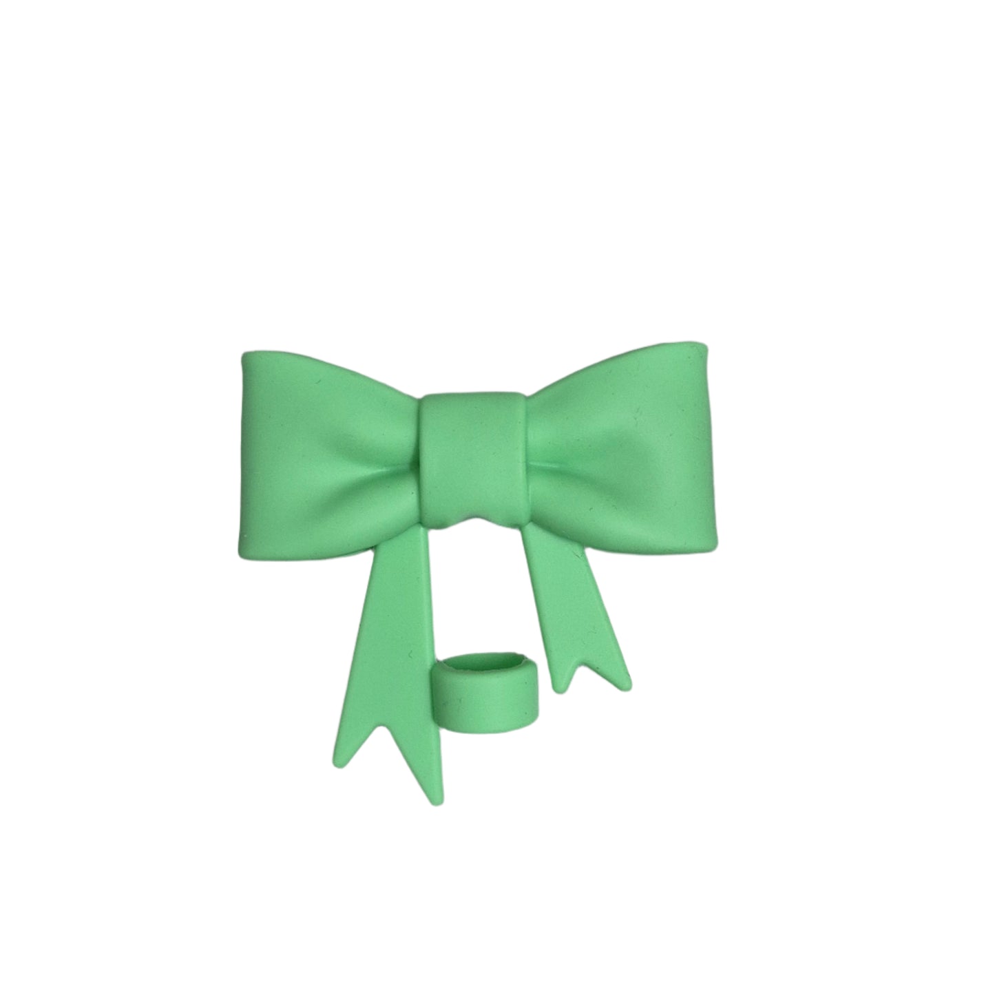 Classic Bow Shaped Straw Cover with Straw (Pack of 2 pieces)