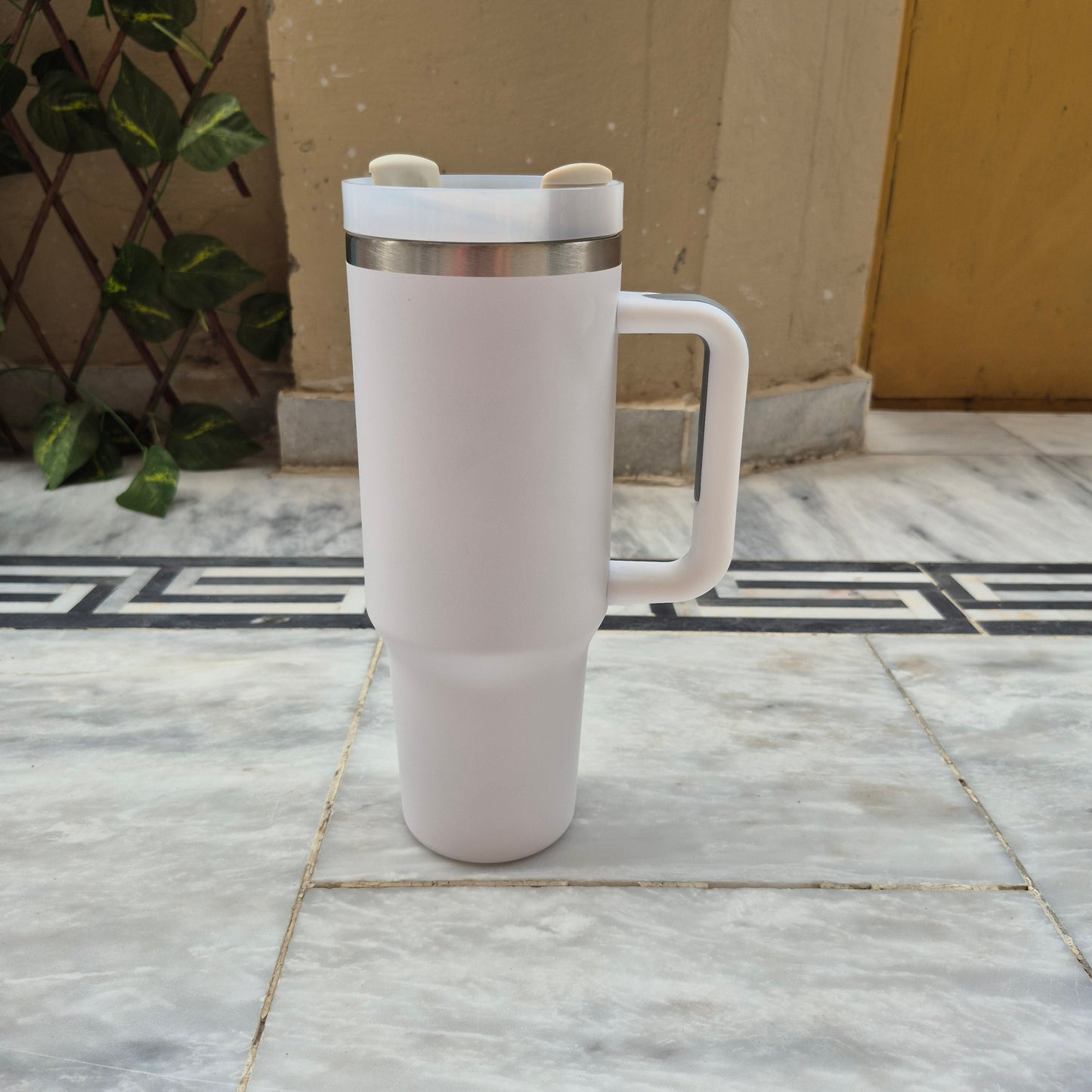 Stainless Steel Quencher Tumbler 40oz with straw