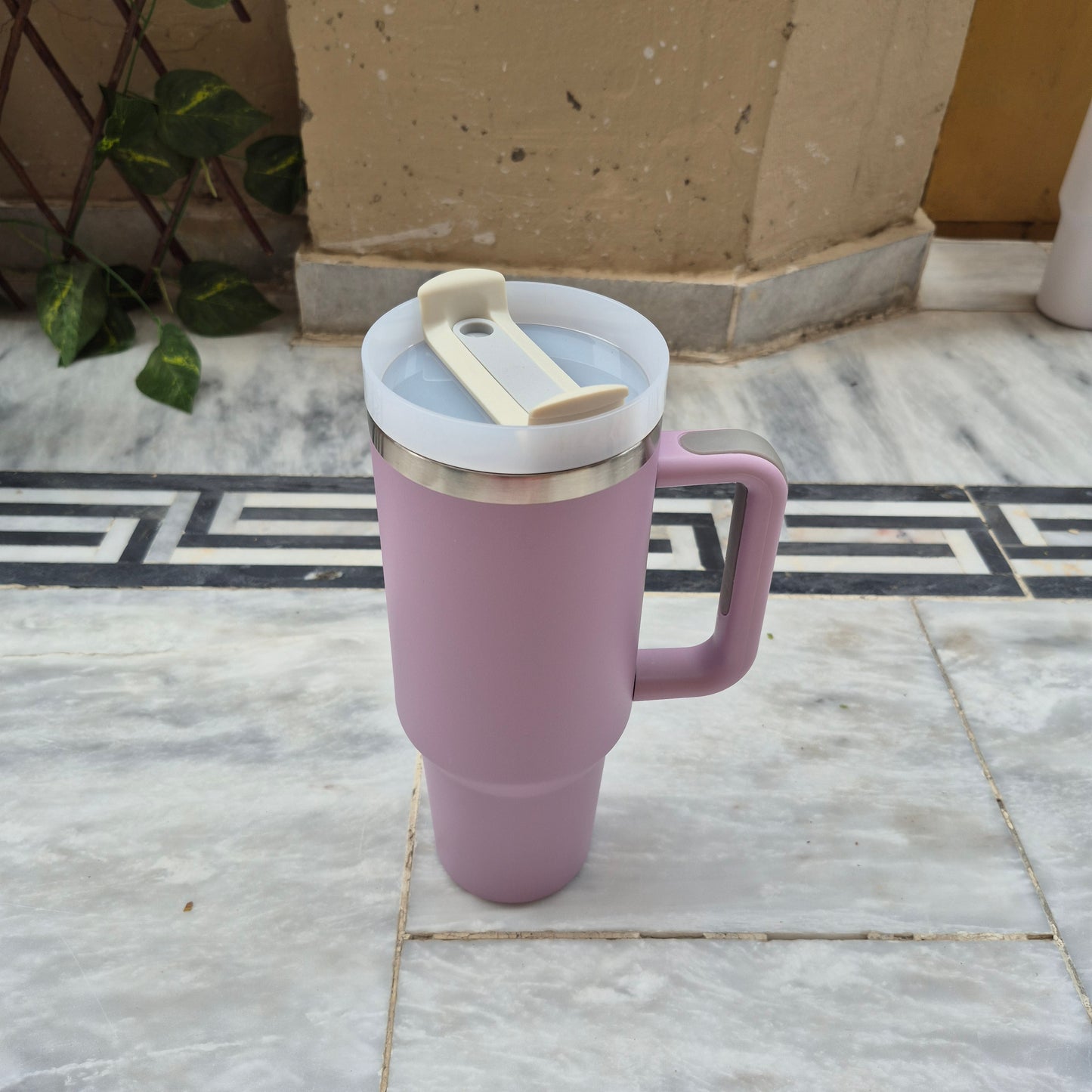 Stainless Steel Quencher Tumbler 40oz with straw