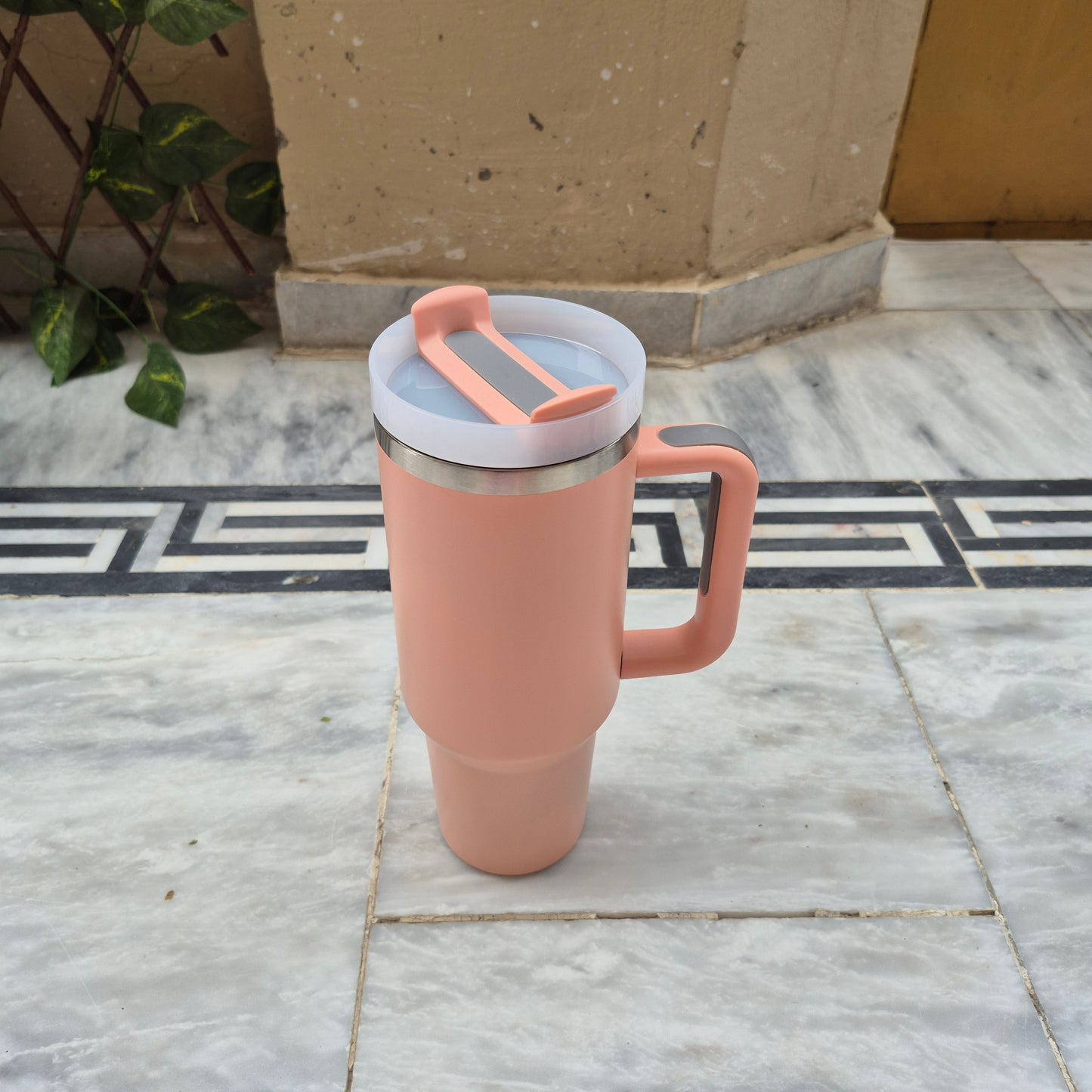 Stainless Steel Quencher Tumbler 40oz with straw