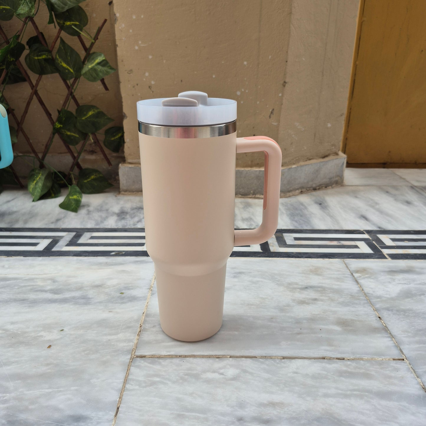 Stainless Steel Quencher Tumbler 40oz with straw