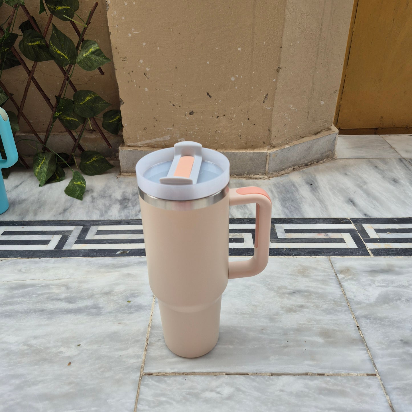 Stainless Steel Quencher Tumbler 40oz with straw