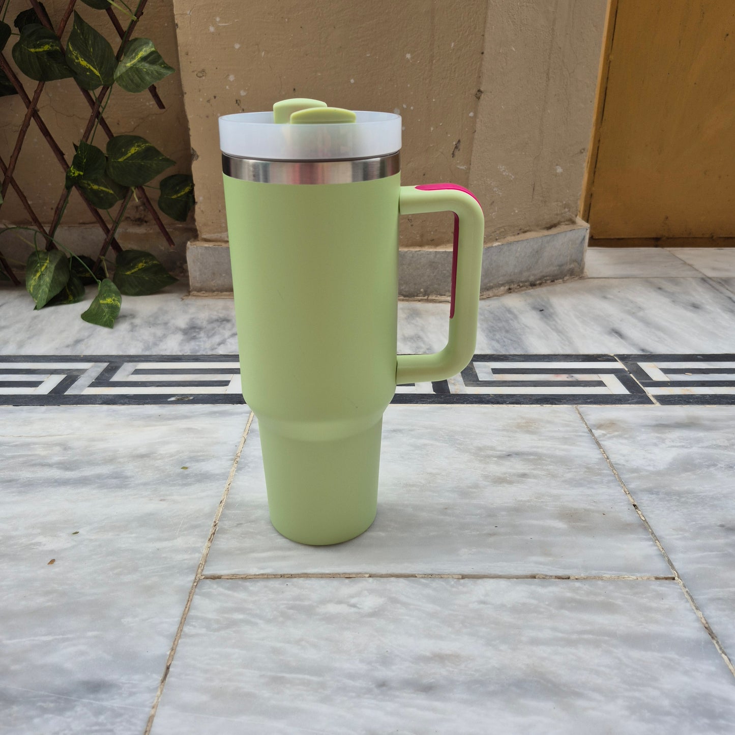 Stainless Steel Quencher Tumbler 40oz with straw