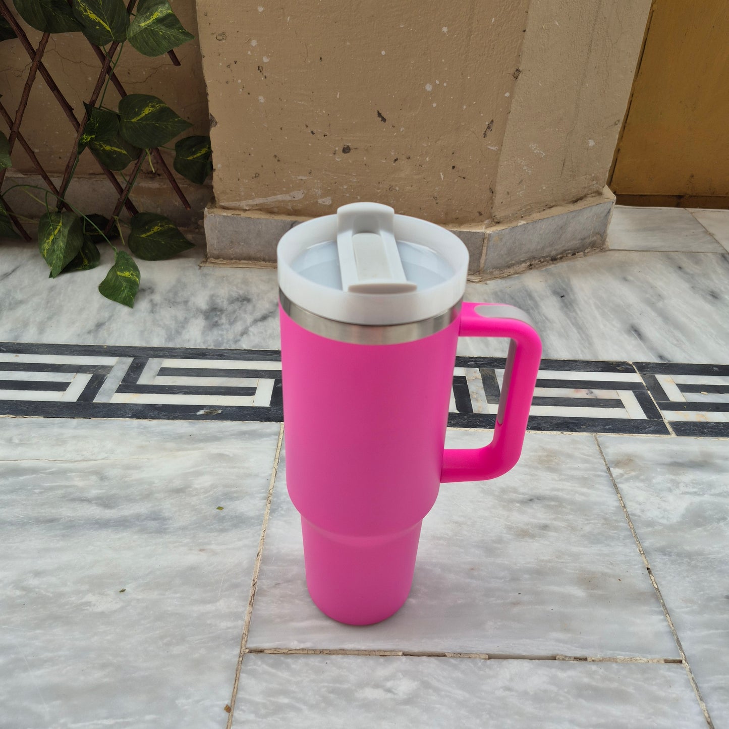 Stainless Steel Quencher Tumbler 40oz with straw