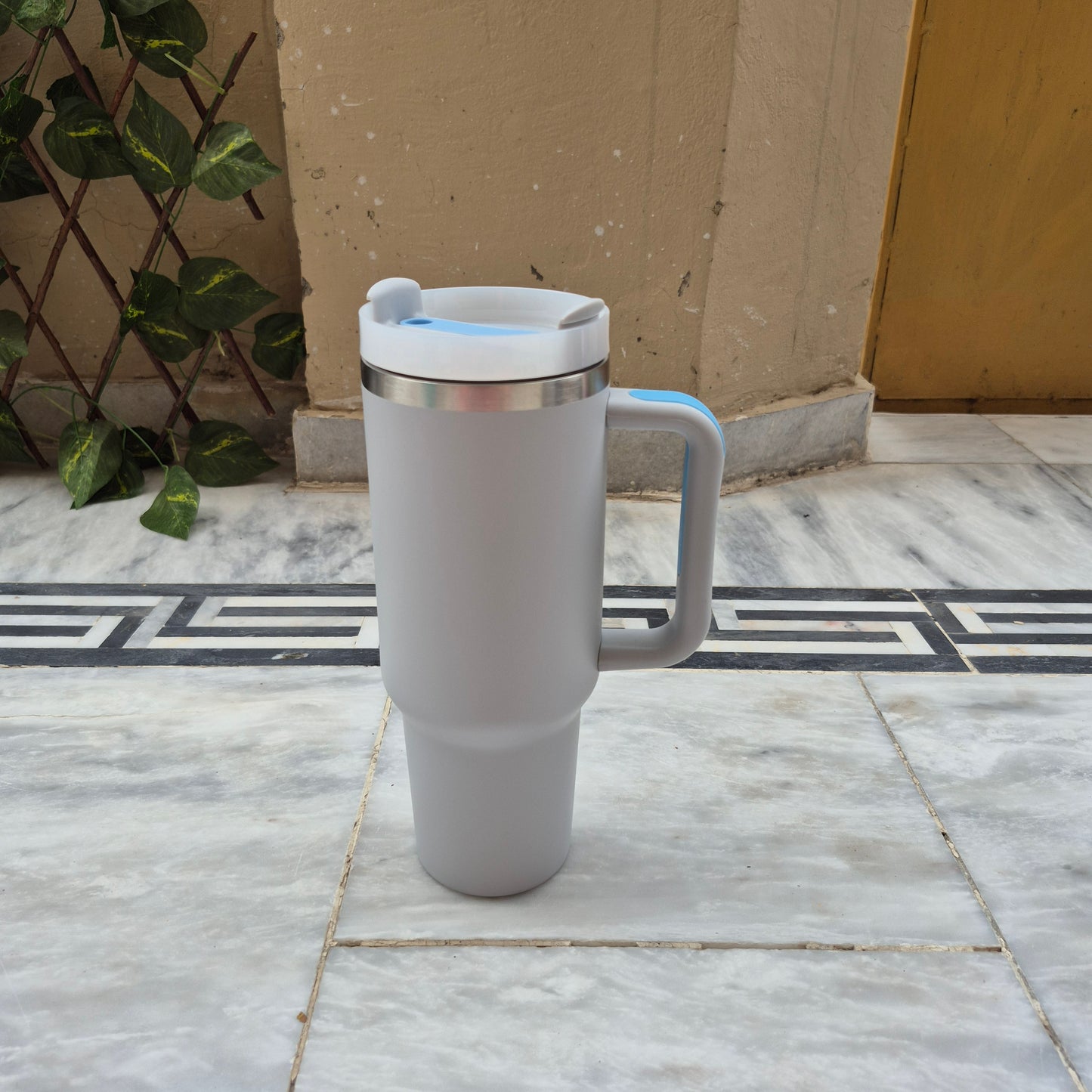 Stainless Steel Quencher Tumbler 40oz with straw