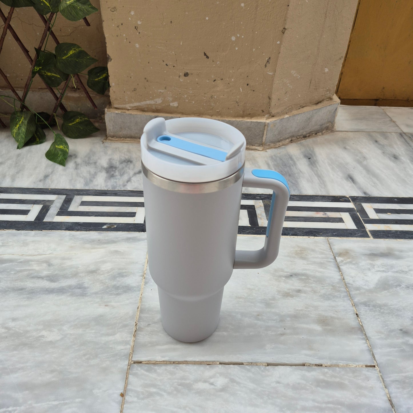 Stainless Steel Quencher Tumbler 40oz with straw