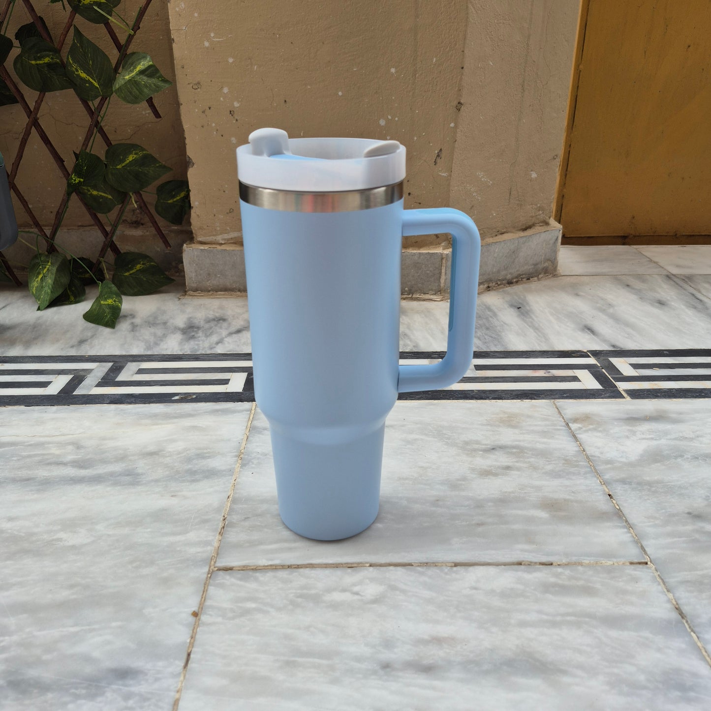 Stainless Steel Quencher Tumbler 40oz with straw