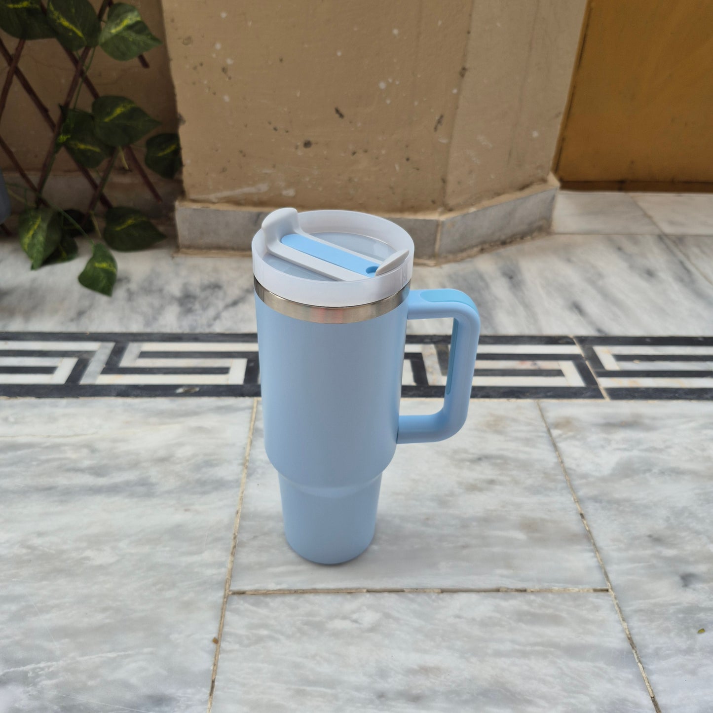 Stainless Steel Quencher Tumbler 40oz with straw