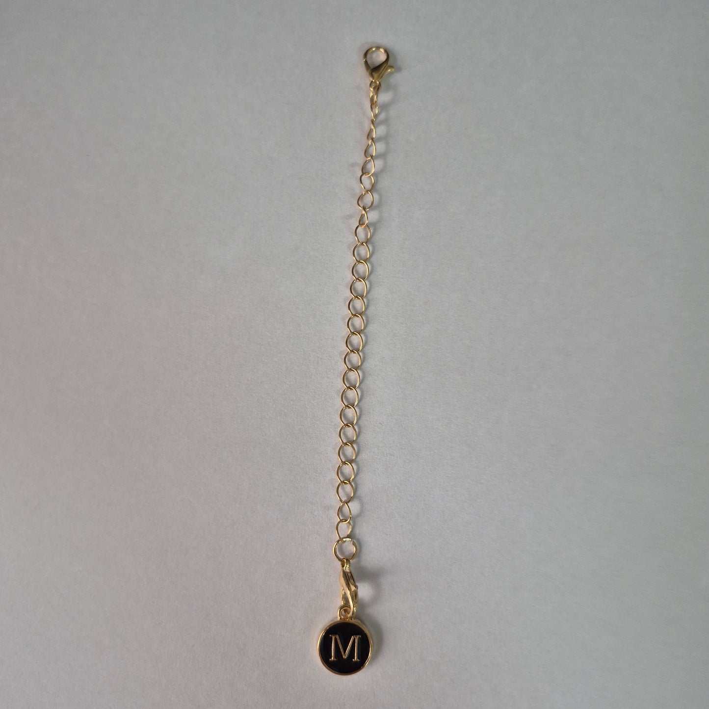 Tumbler Chain Charm - Alphabet