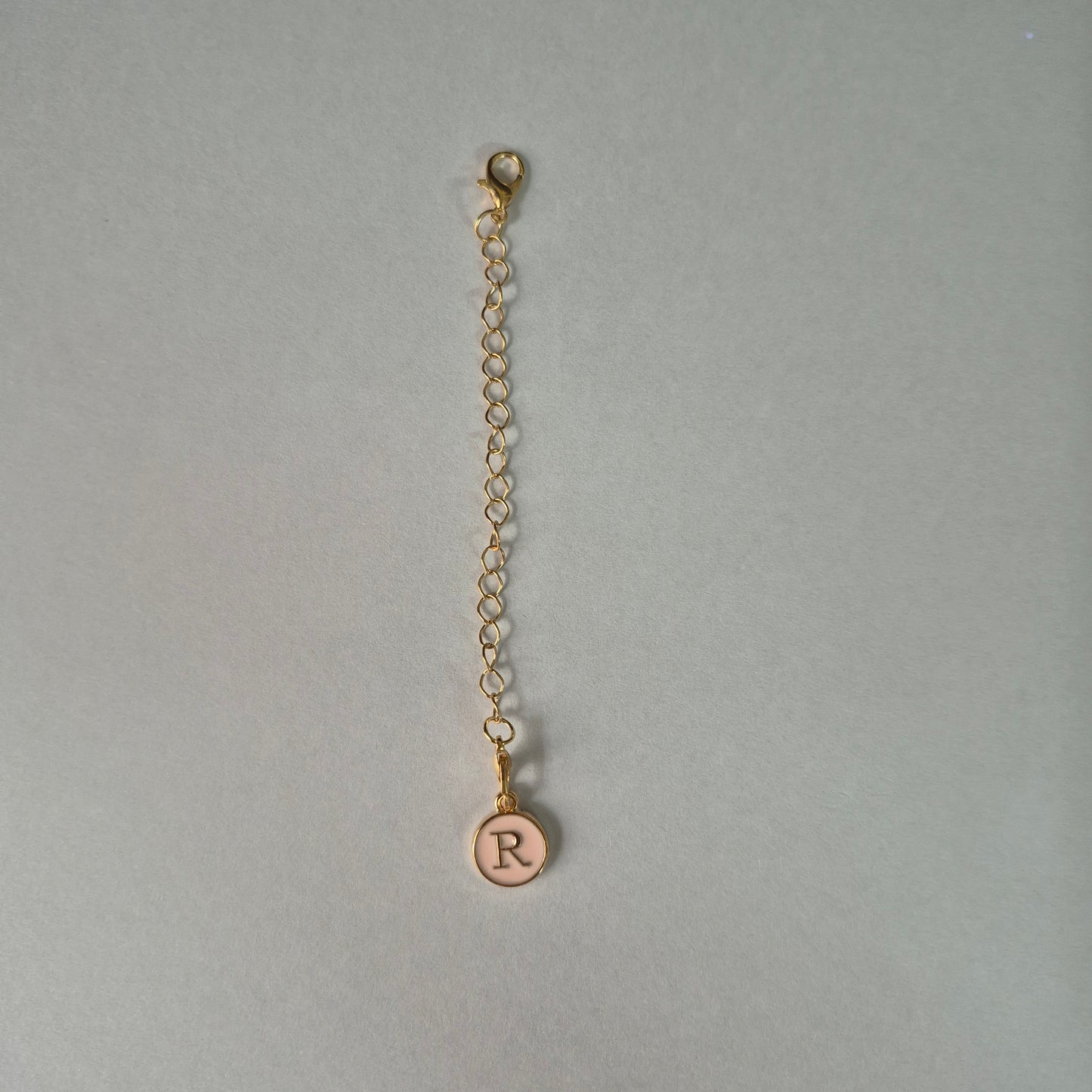 Tumbler Chain Charm - Alphabet