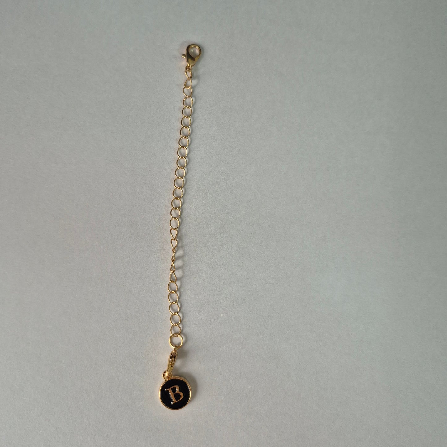 Tumbler Chain Charm - Alphabet