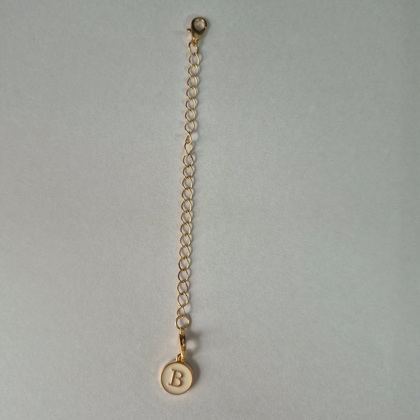 Tumbler Chain Charm - Alphabet