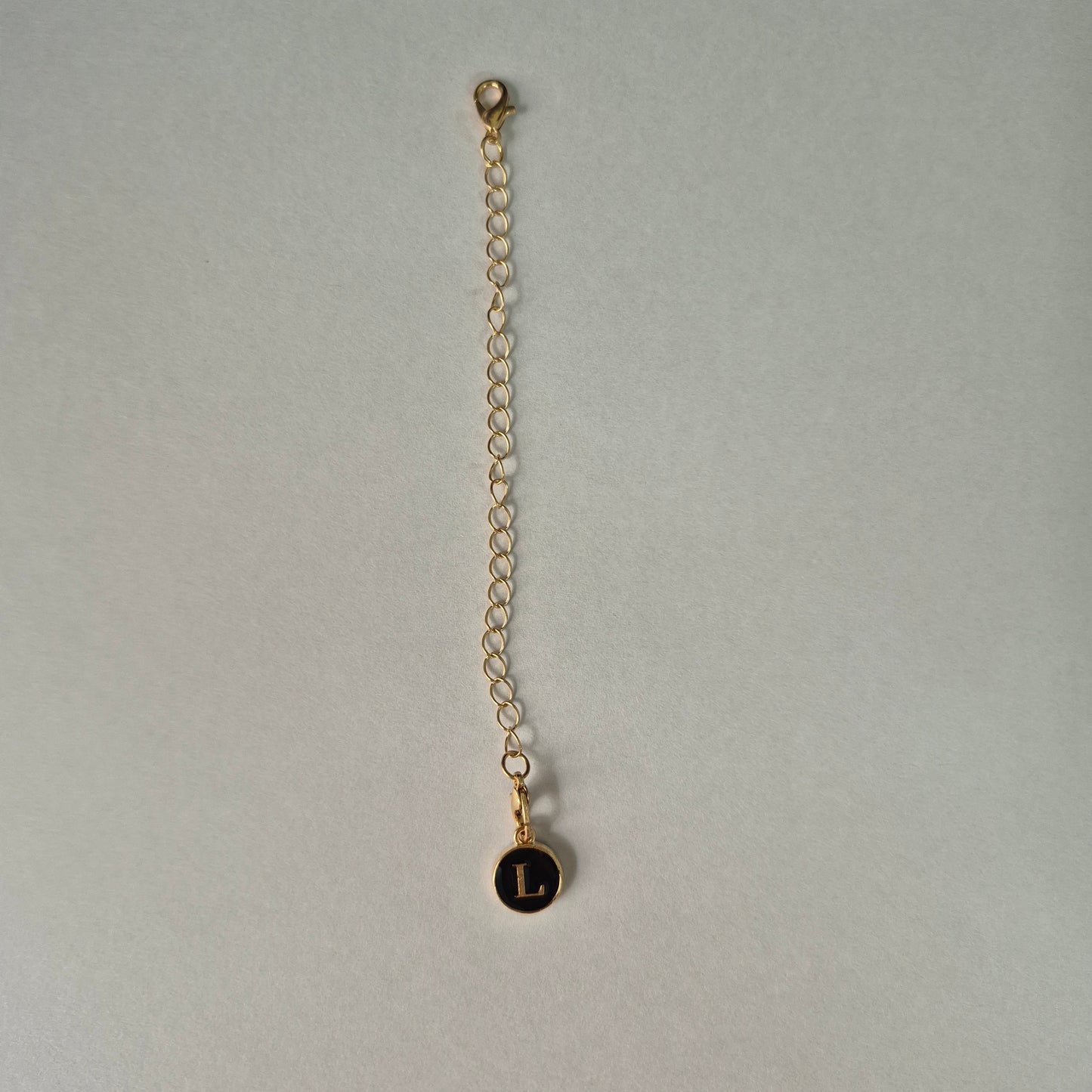 Tumbler Chain Charm - Alphabet