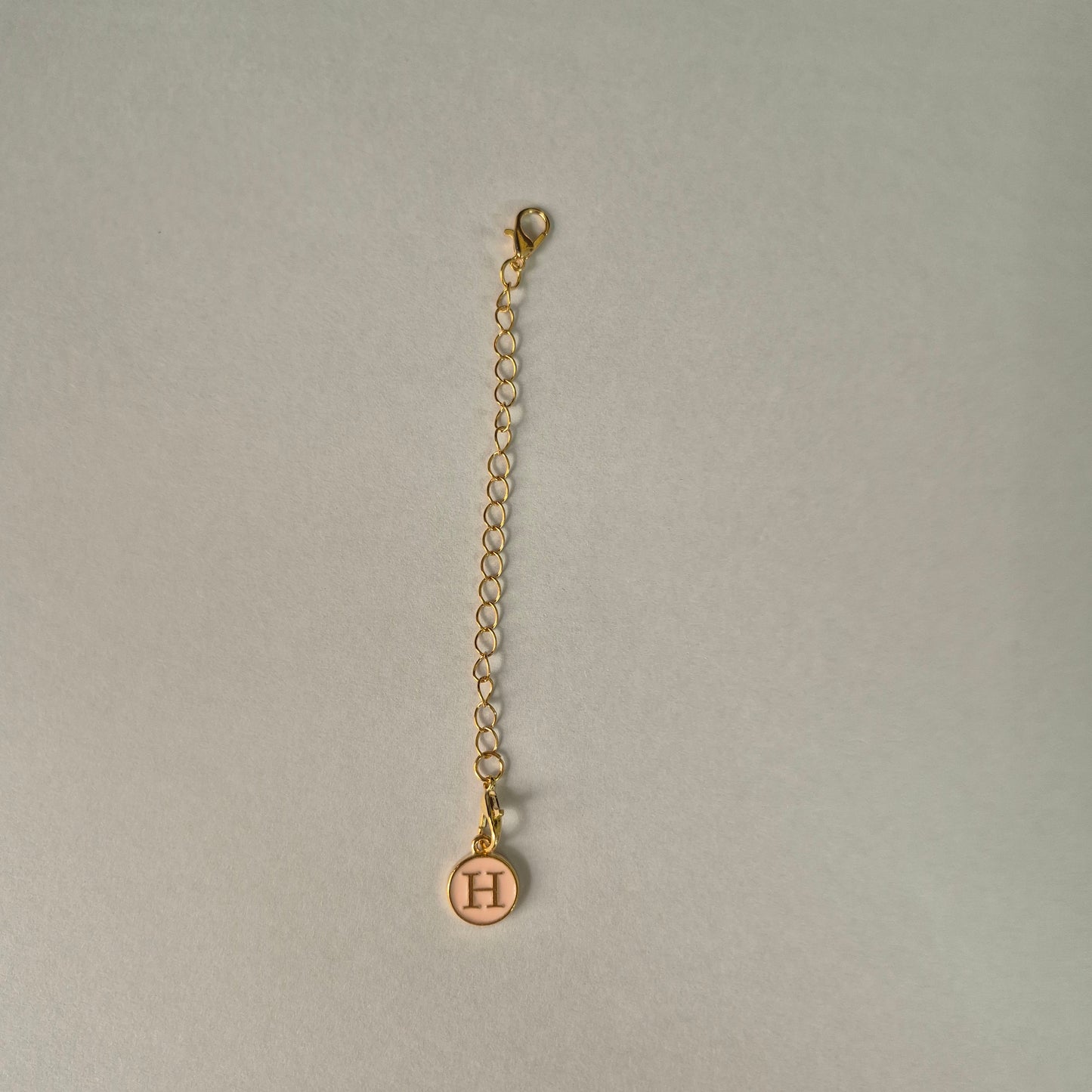 Tumbler Chain Charm - Alphabet