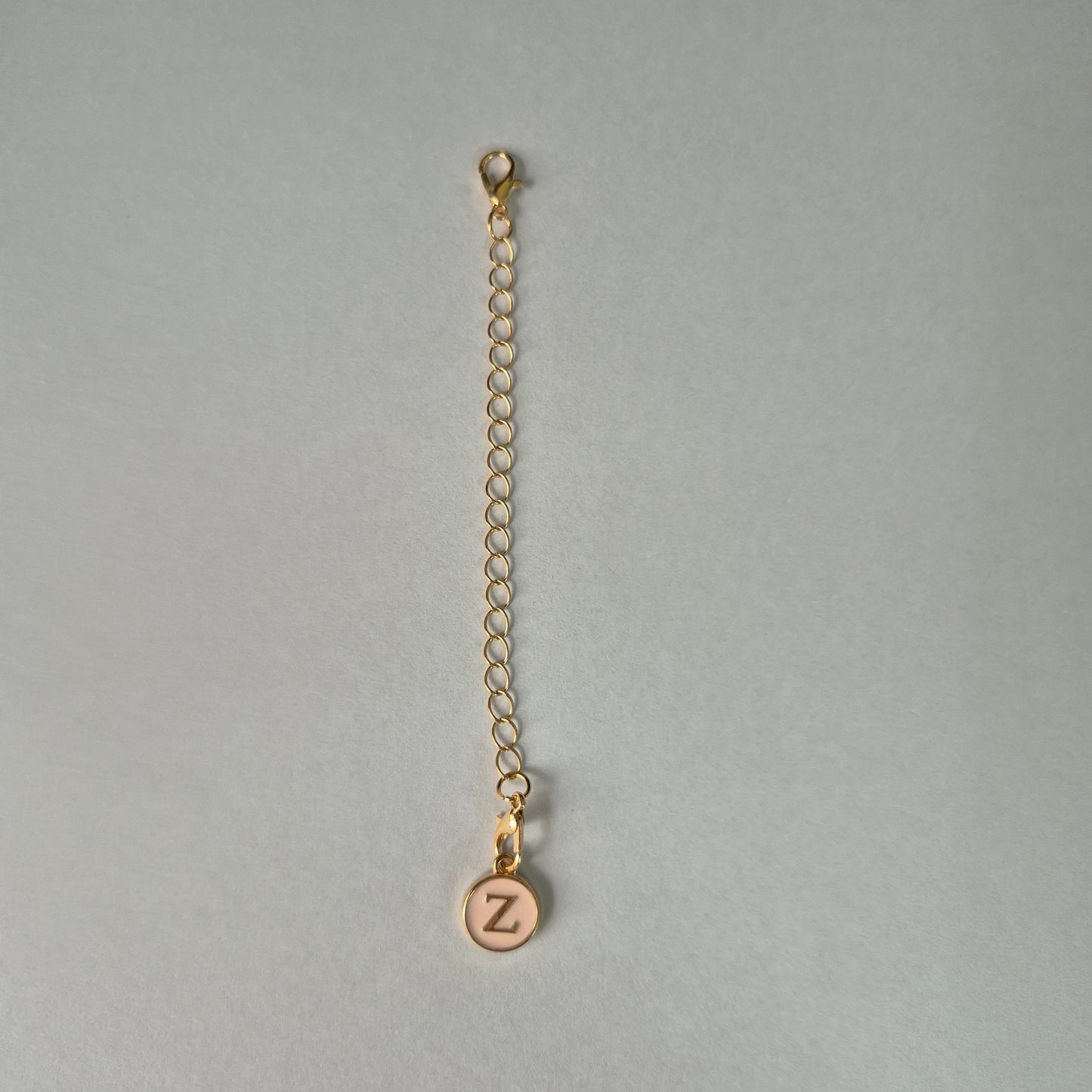 Tumbler Chain Charm - Alphabet