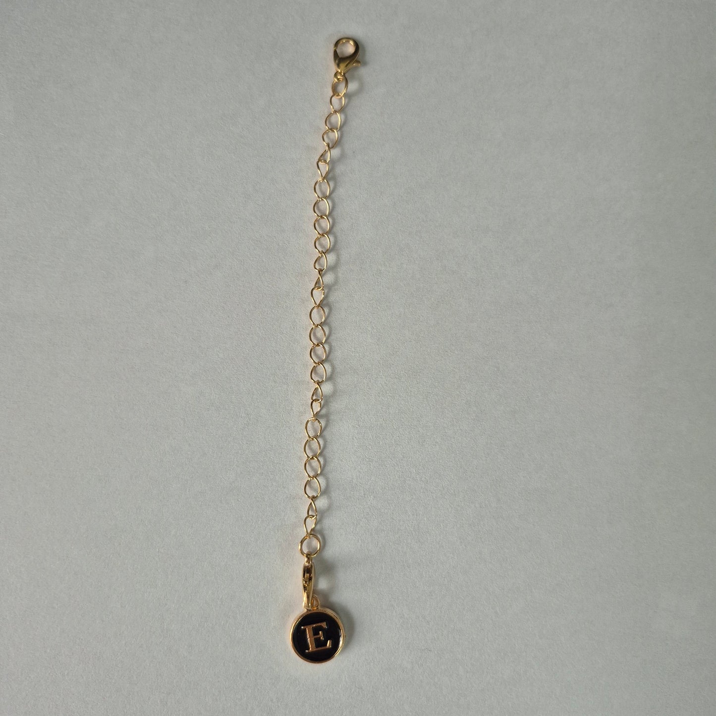 Tumbler Chain Charm - Alphabet