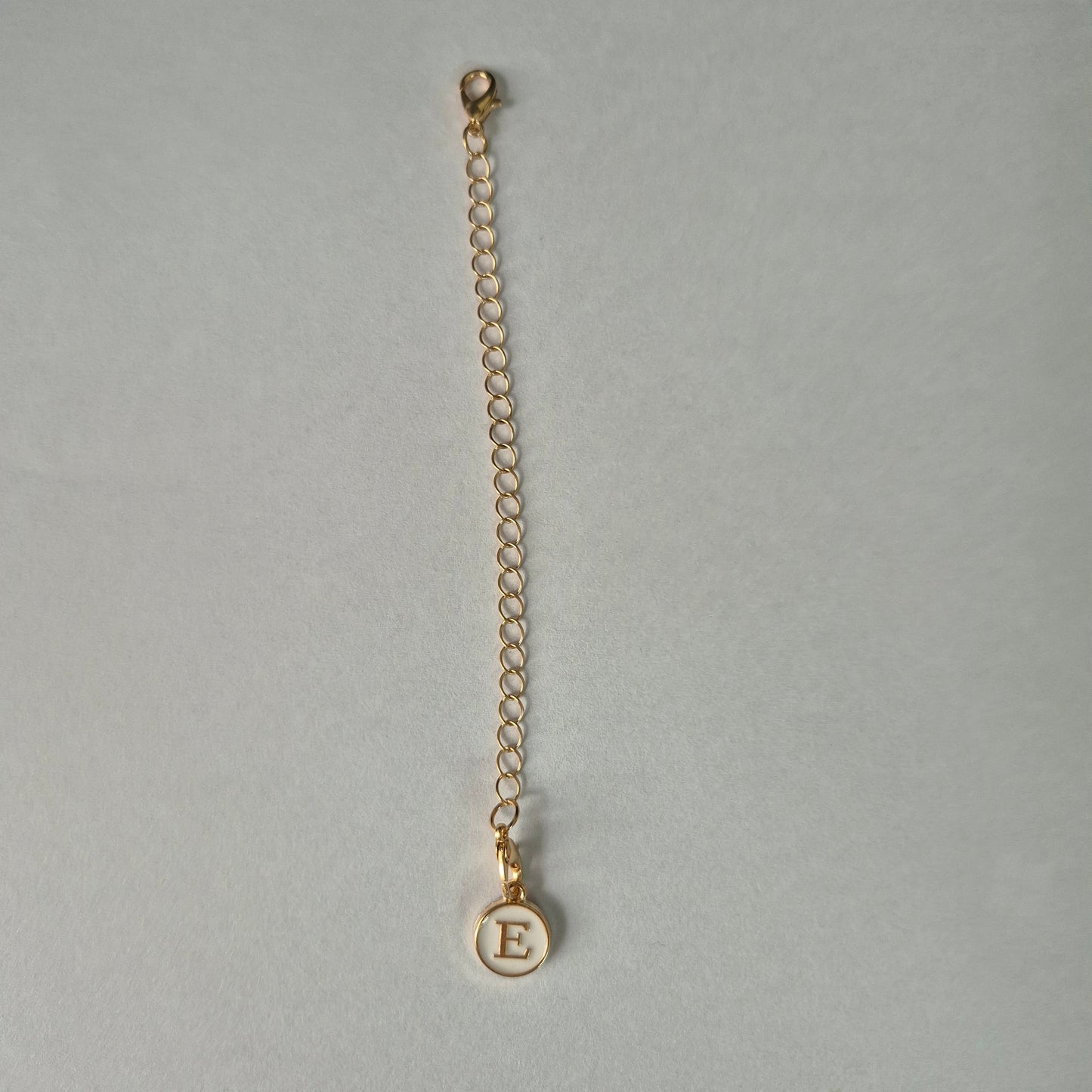 Tumbler Chain Charm - Alphabet
