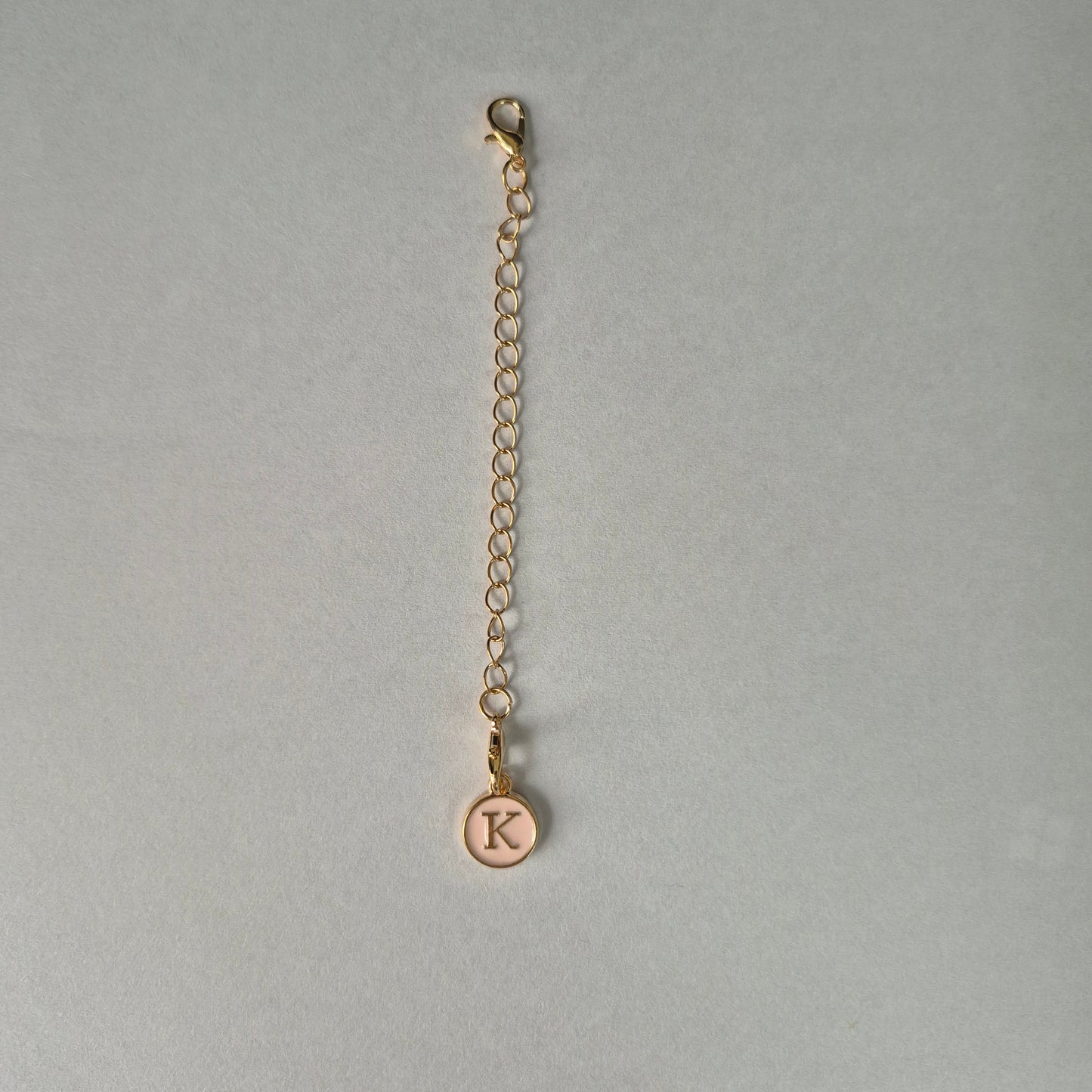 Tumbler Chain Charm - Alphabet
