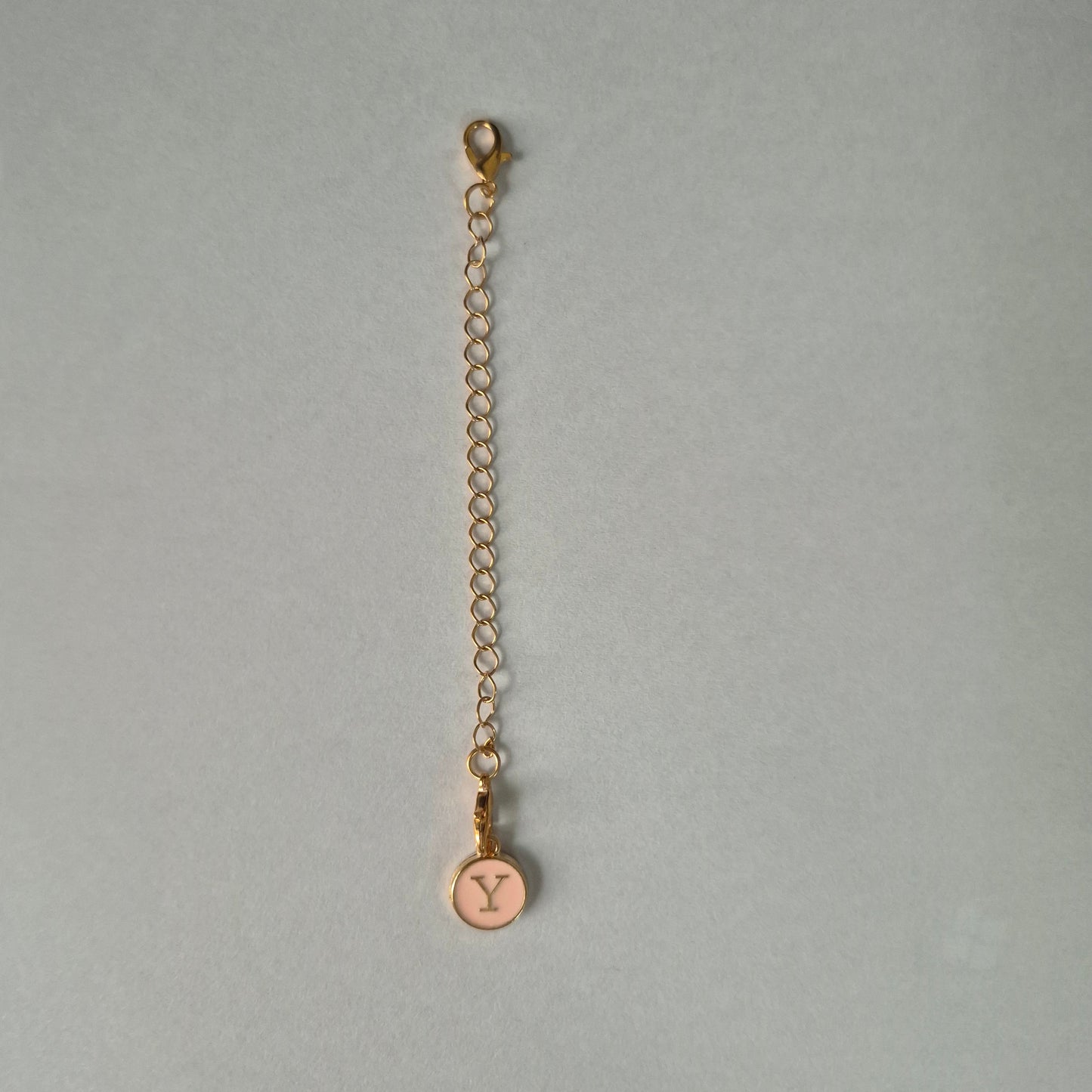 Tumbler Chain Charm - Alphabet