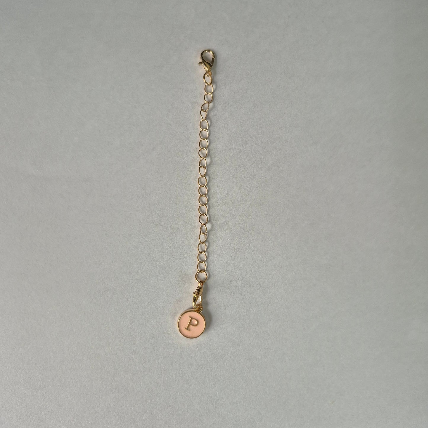 Tumbler Chain Charm - Alphabet