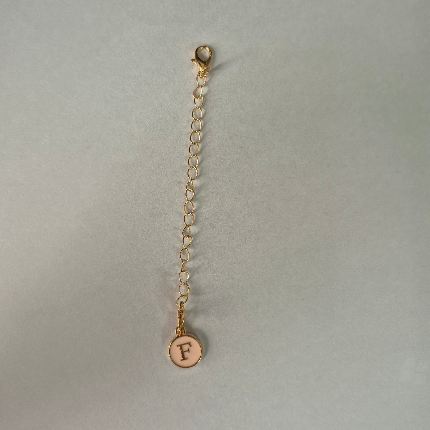 Tumbler Chain Charm - Alphabet
